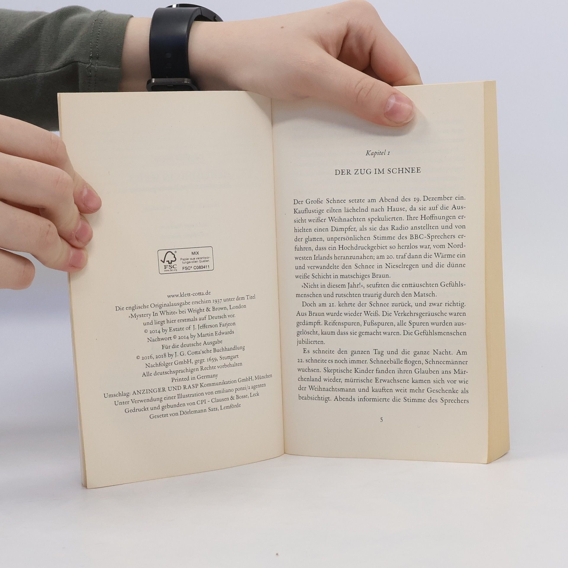J. Jefferson Farjeon Geheimnis in weiss