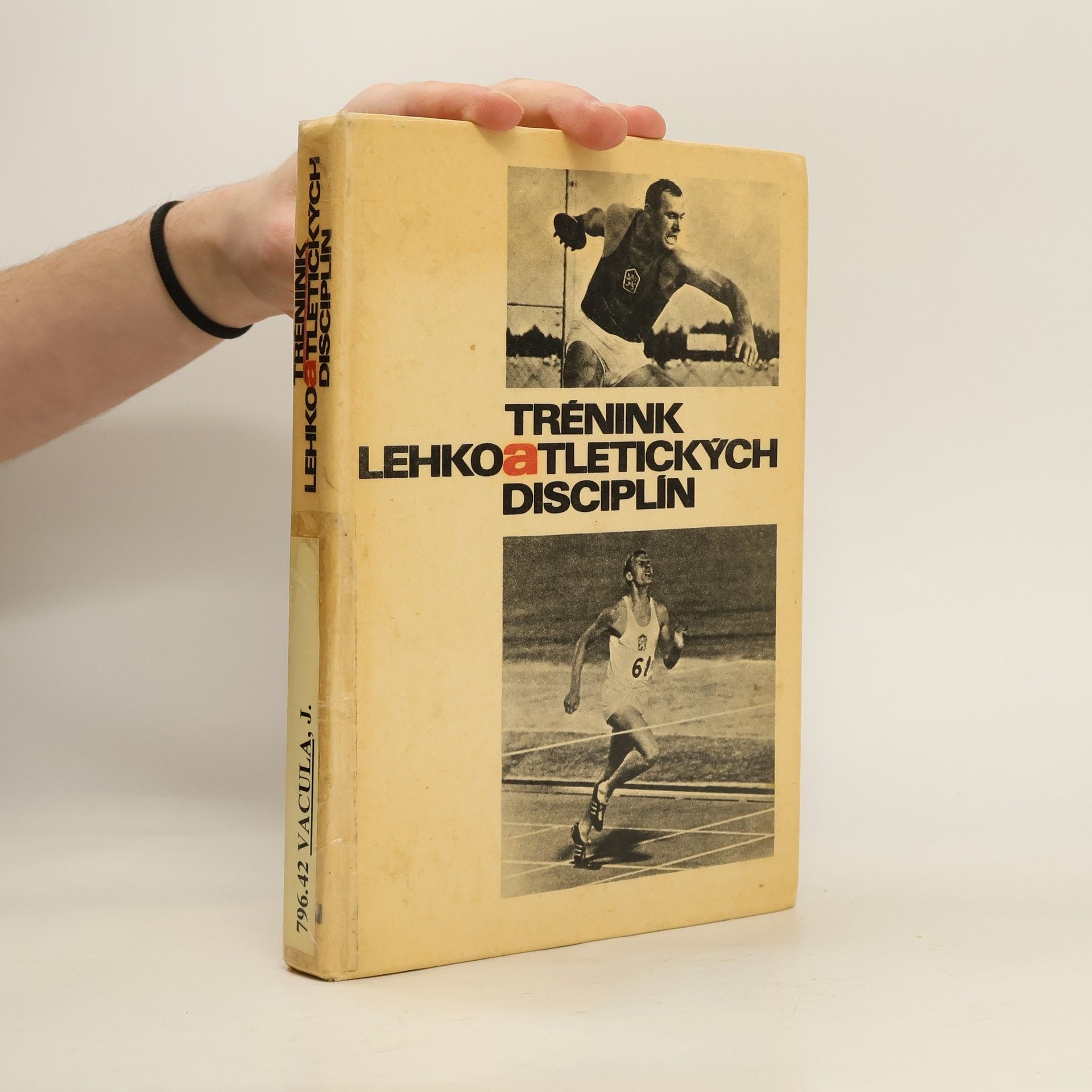 Jindřich Vacula Trénink lehkoatletických disciplín