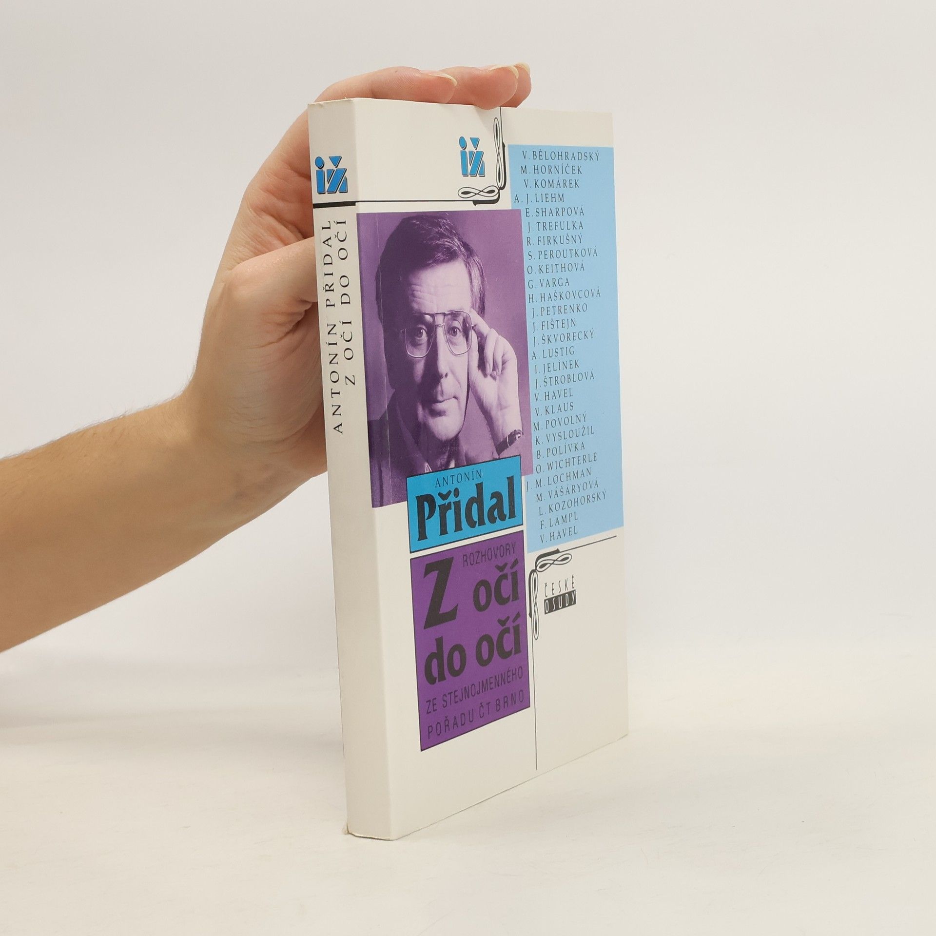 Antonín Přidal Z očí do očí