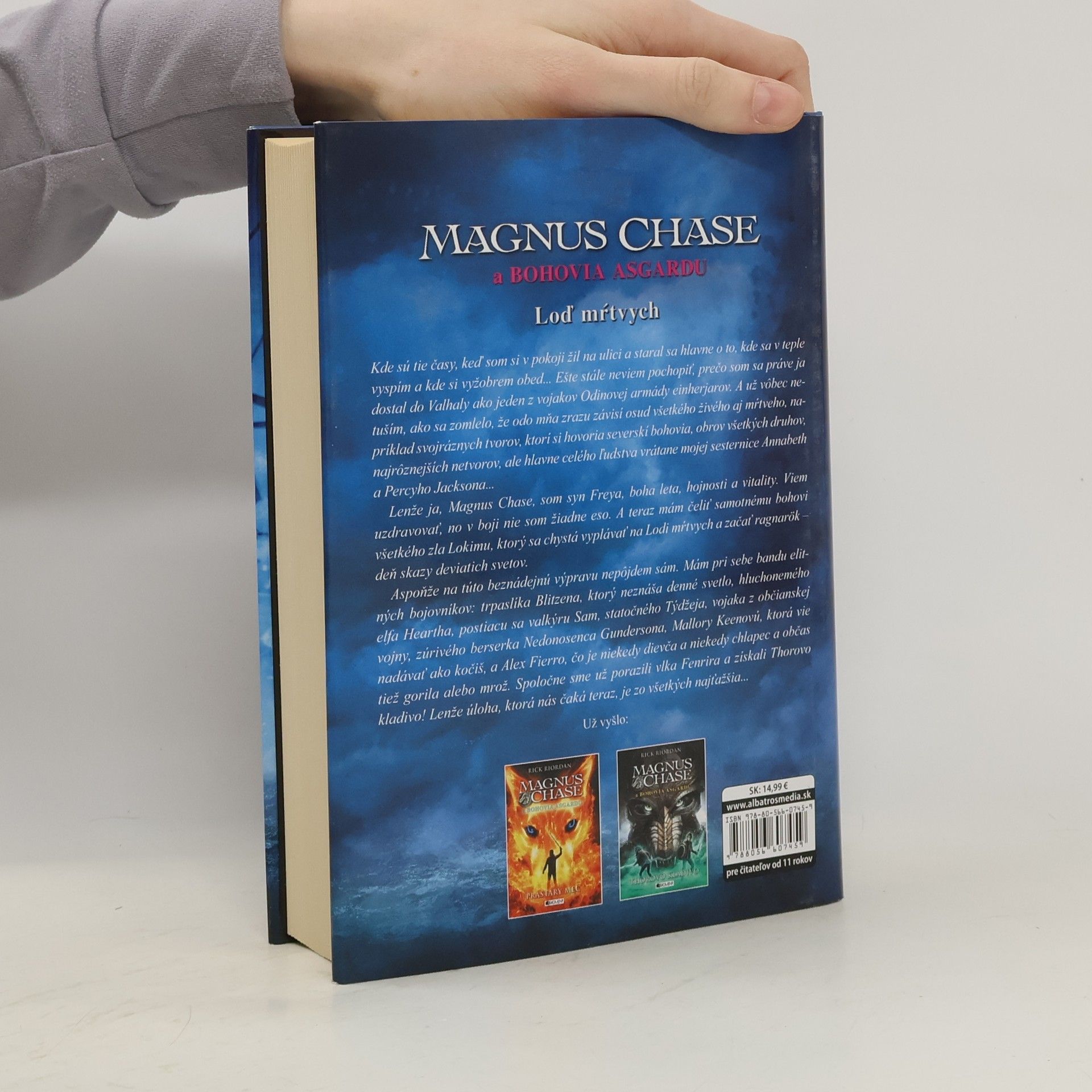 Rick Riordan Magnus Chase a Bohovia Asgardu. Loď Mŕtvych