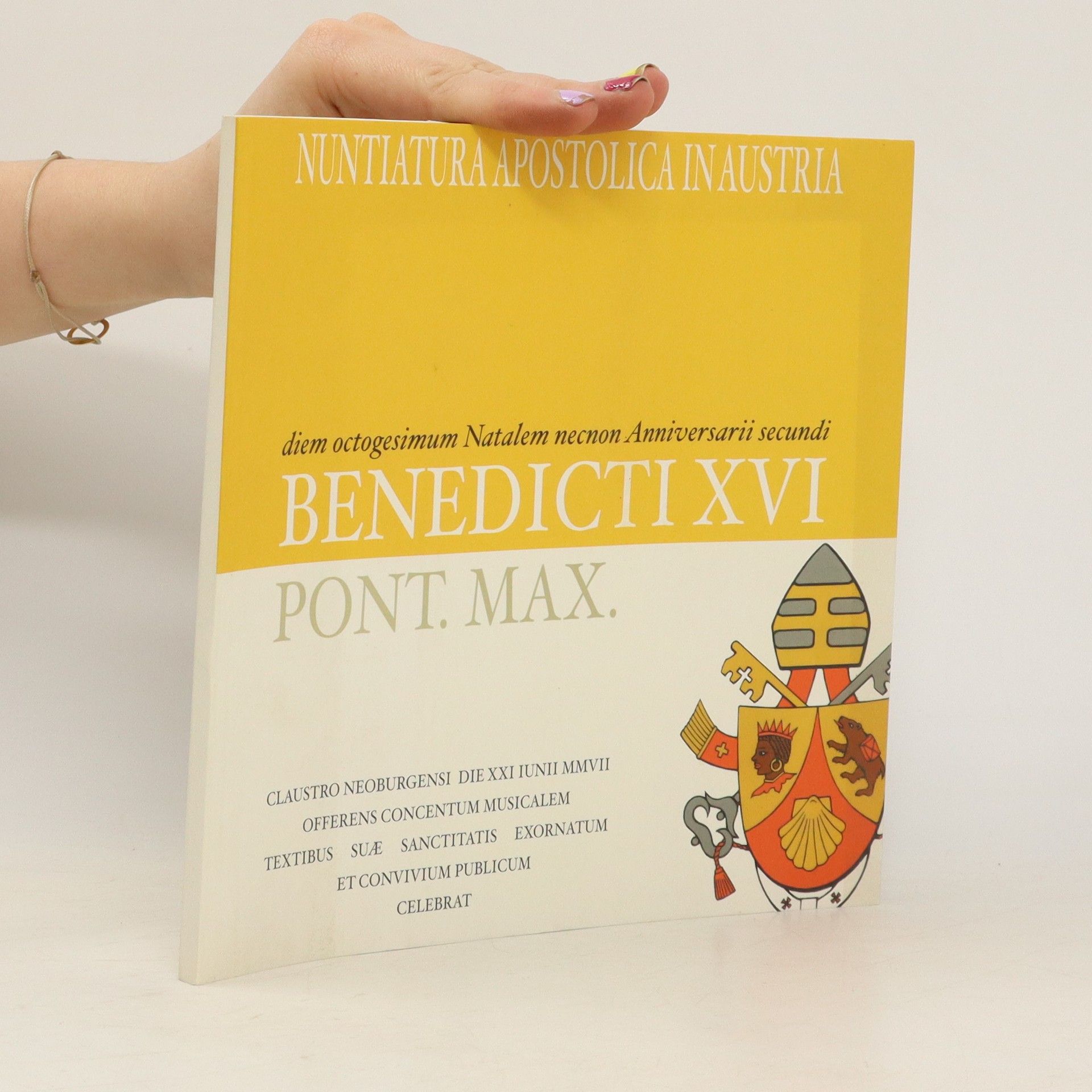 AA.VV. Benedikti XVI. Pont. Max.