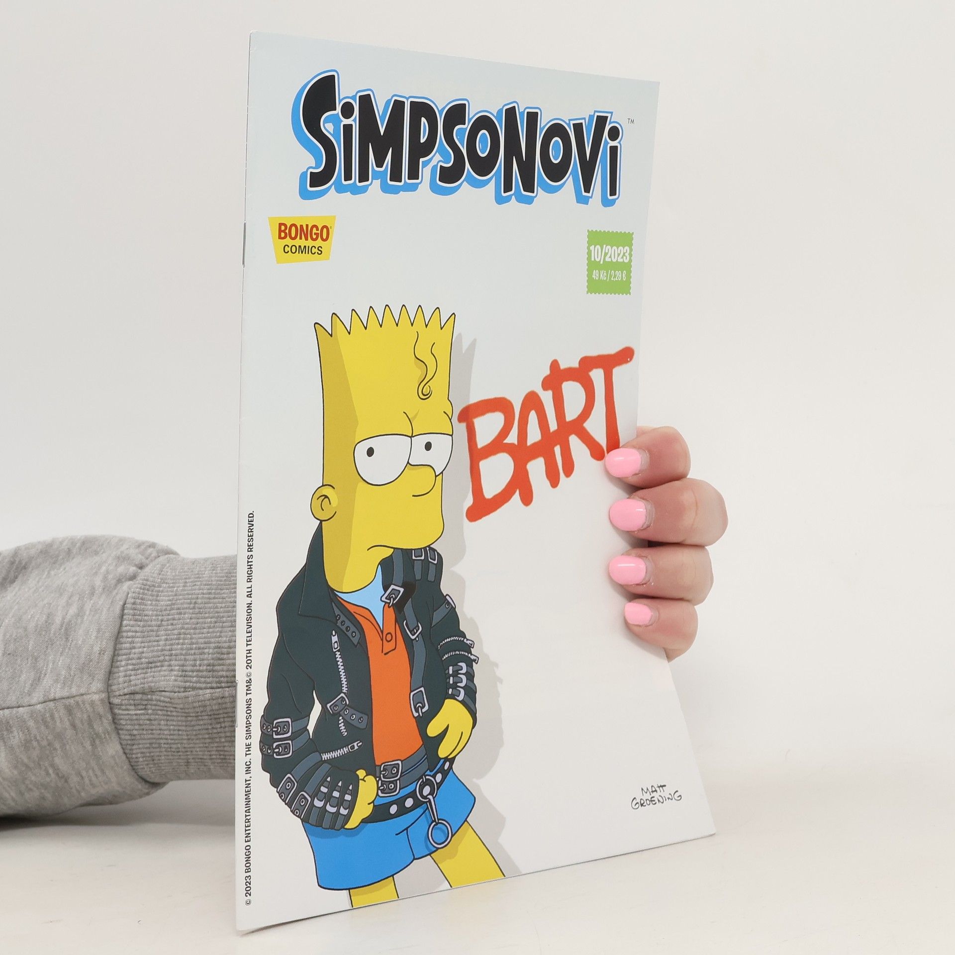 Matt Groening Simpsonovi 10/2023