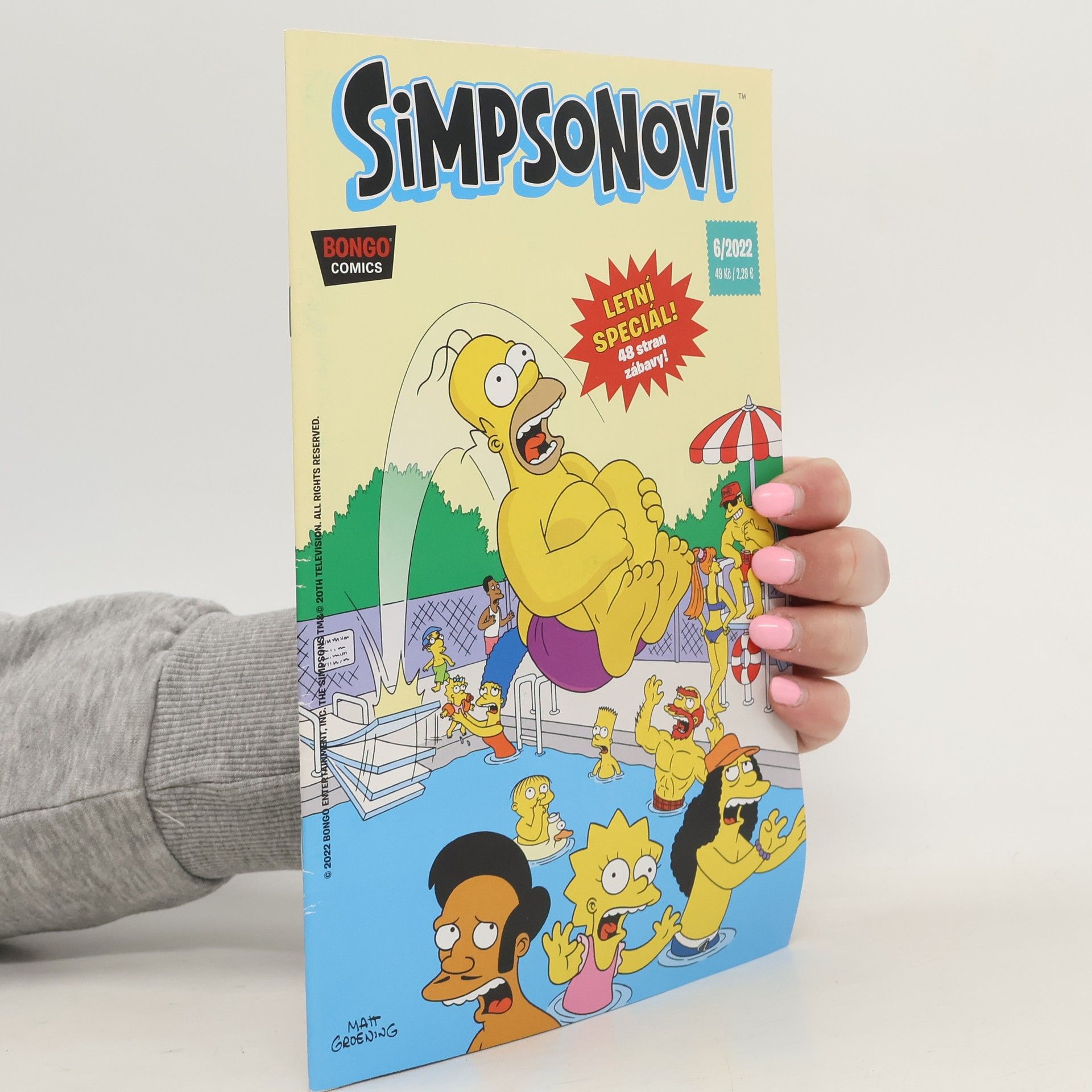 Matt Groening Simpsonovi 6/2022