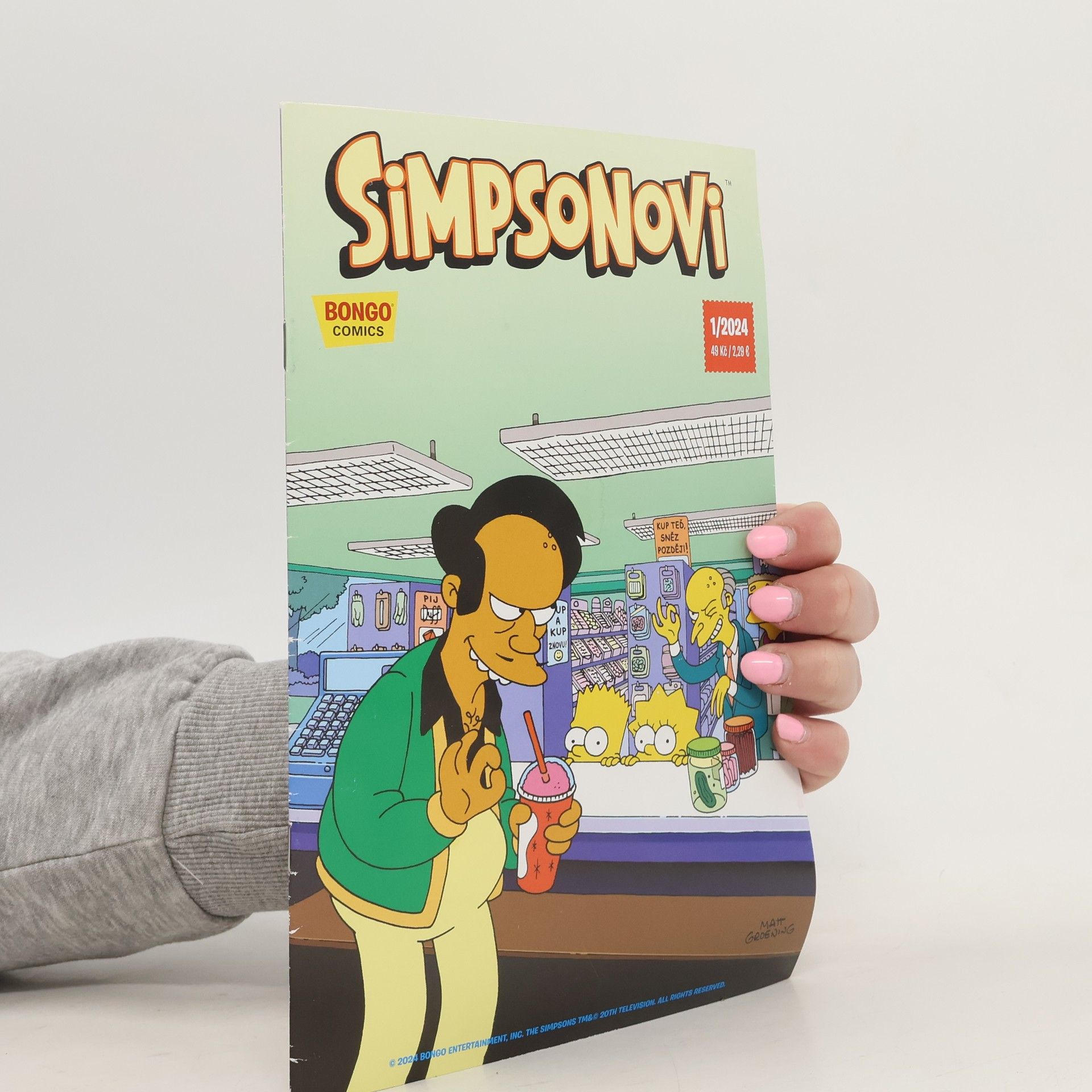 Collectif d'auteurs Simpsonovi 1/2024