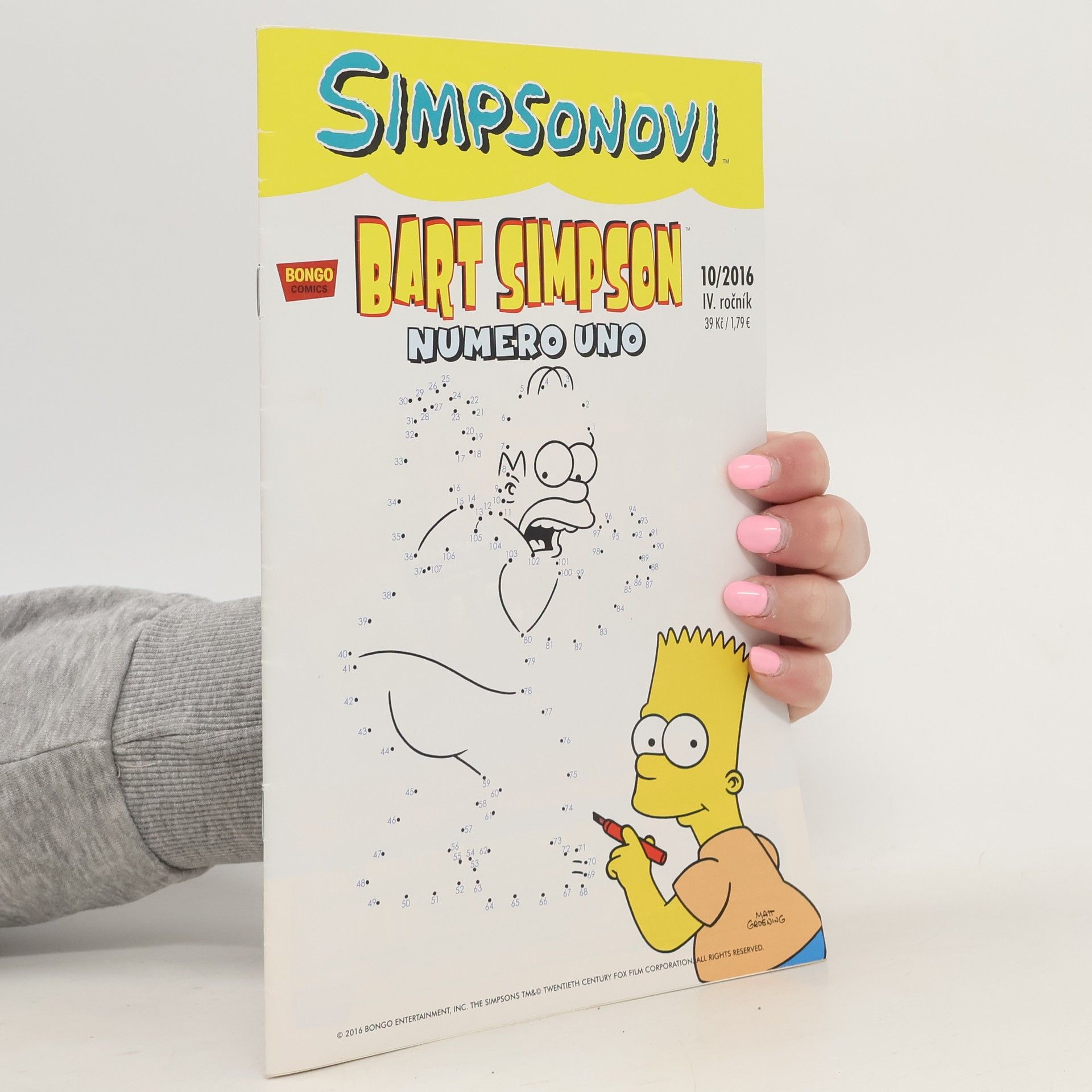 Collectif d'auteurs Simpsonovi. Bart Simpson 10/2016