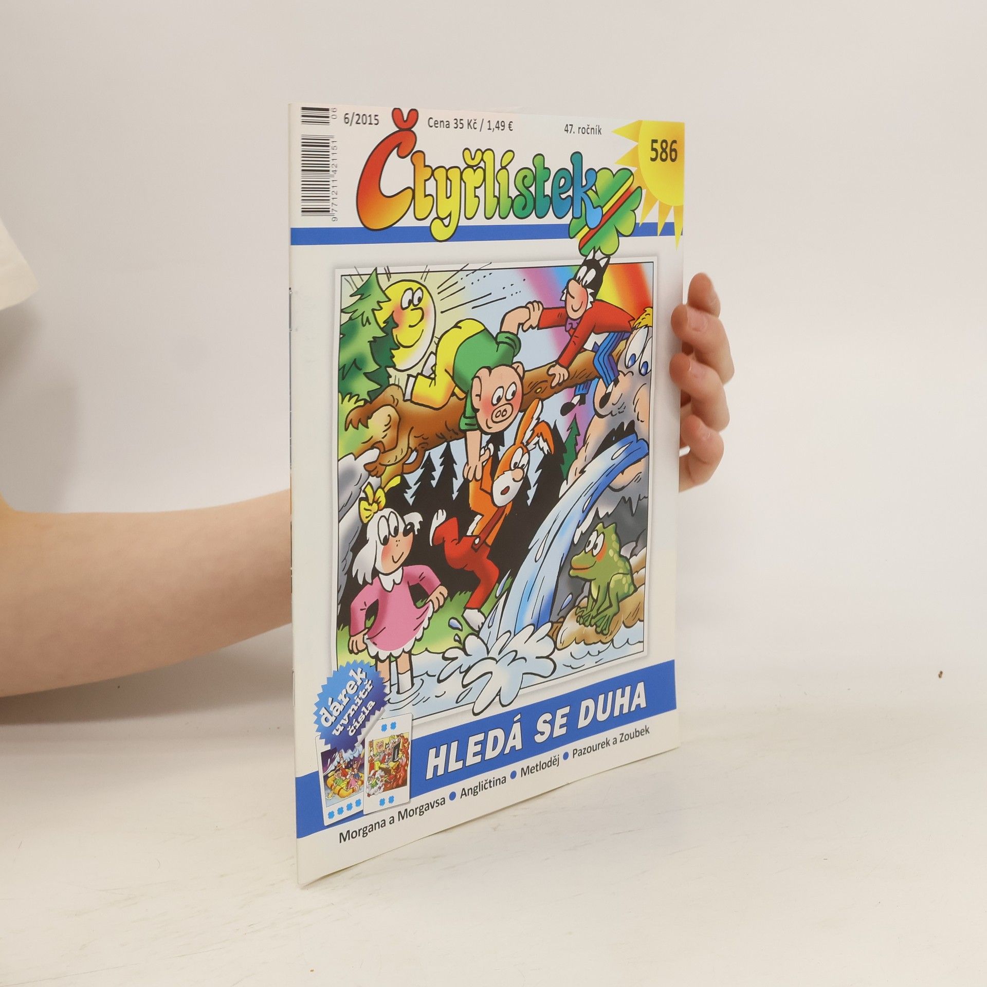 Collectif d'auteurs Čtyřlístek 586, 6/2015