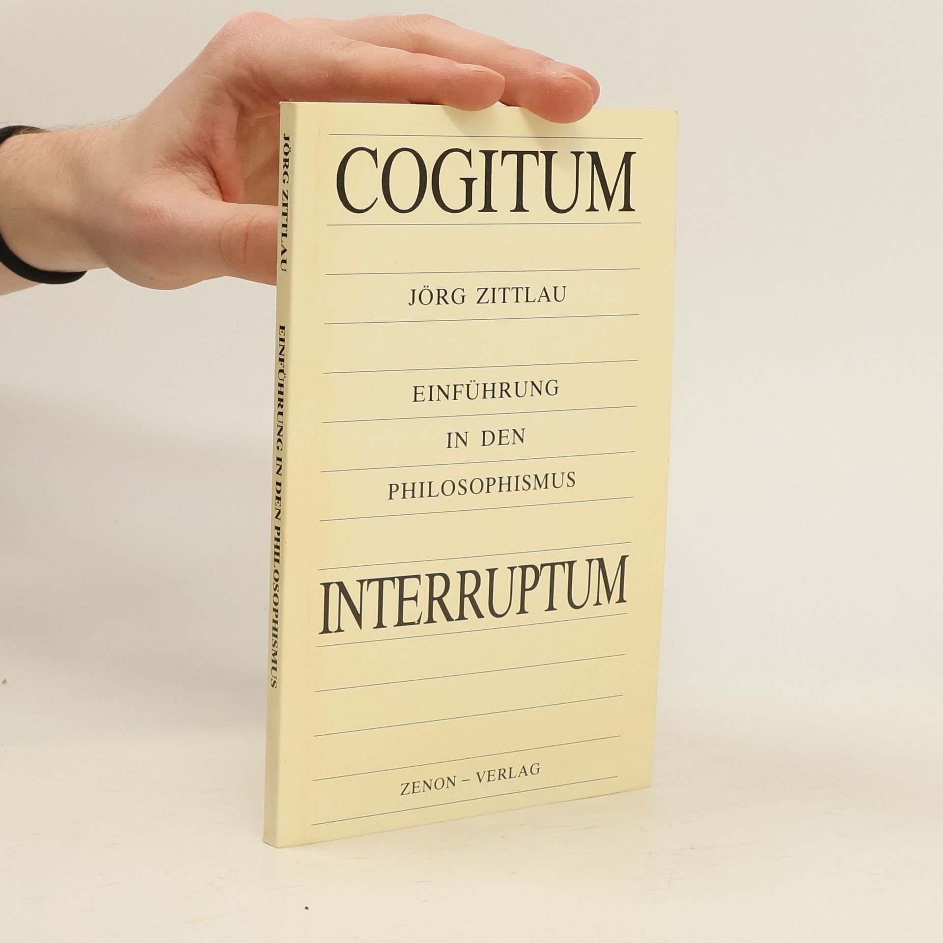 Jörg Zittlou Cogitum interruptum