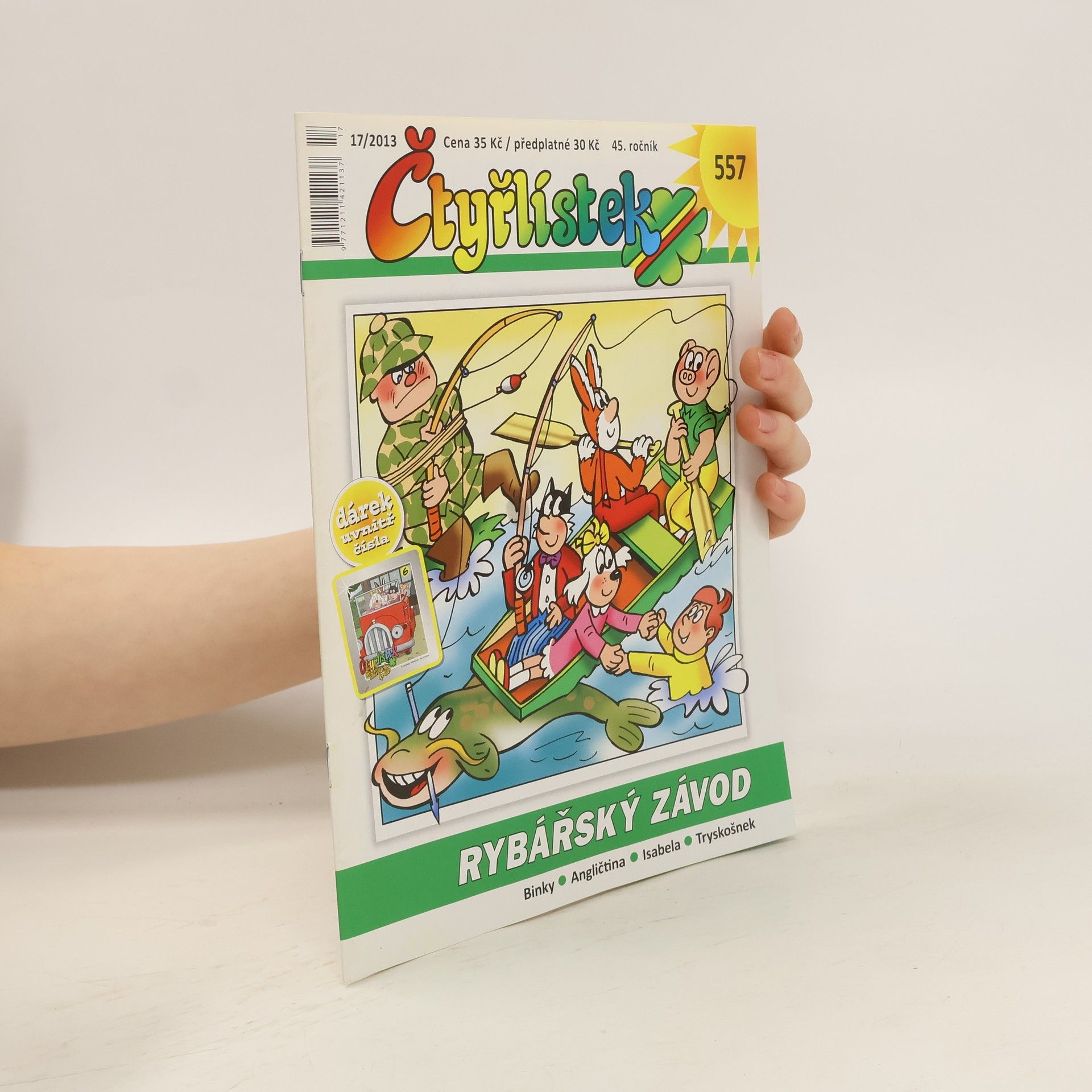 Collectif d'auteurs Čtyřlístek 17/2013 557. Rybářský závod