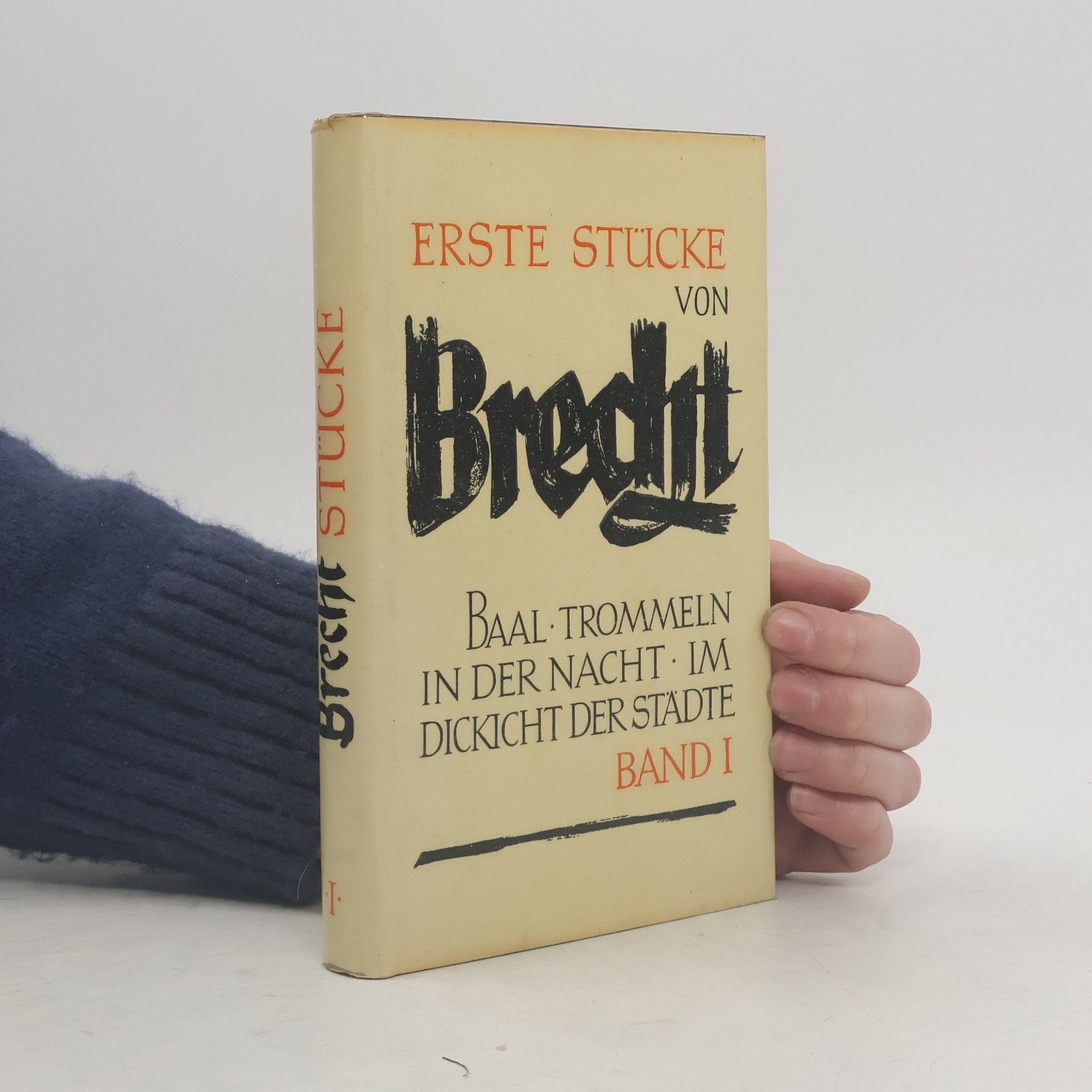 Bertolt Brecht Erste Stücke Band 1.