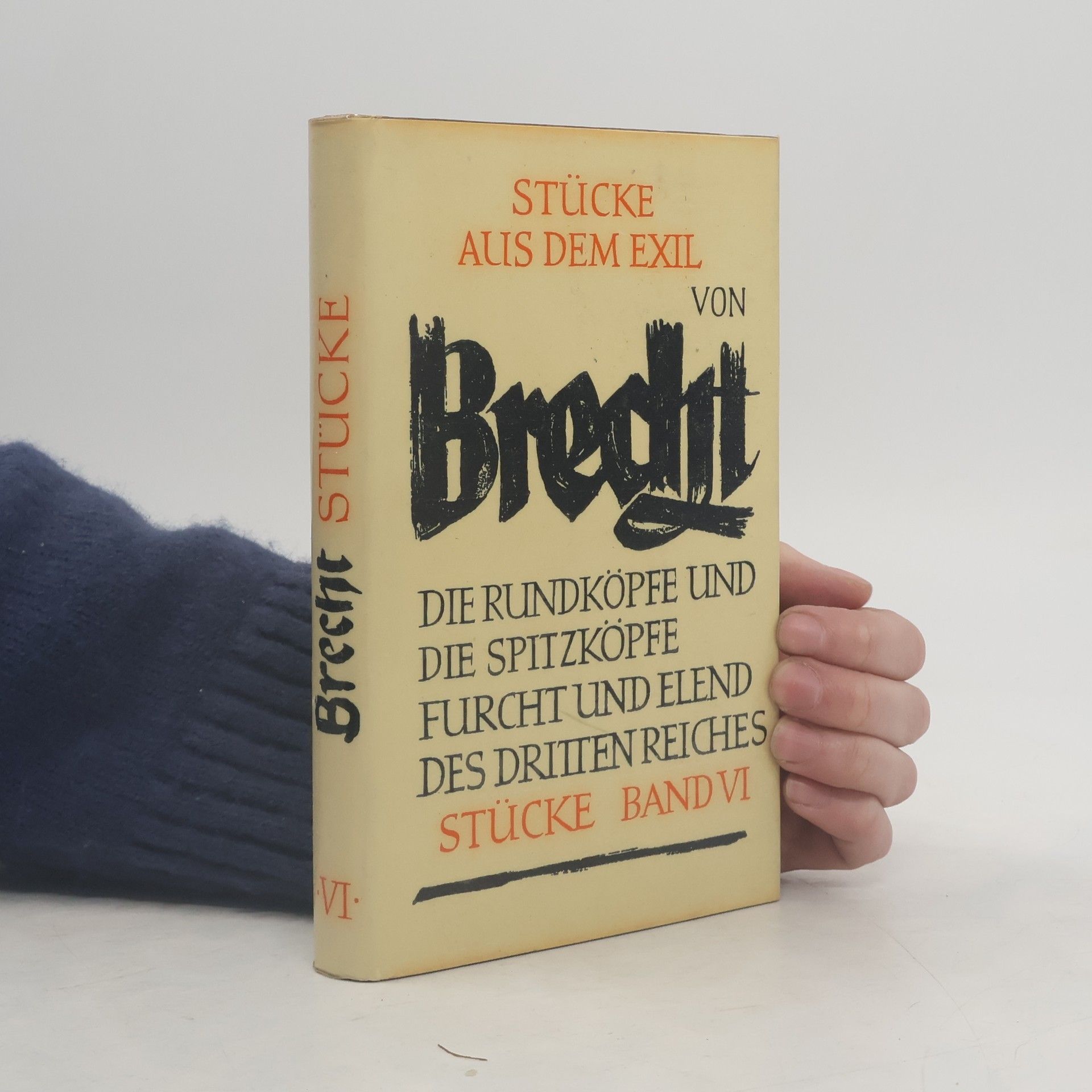 Bertolt Brecht Stücke aus dem Exil. Band VI