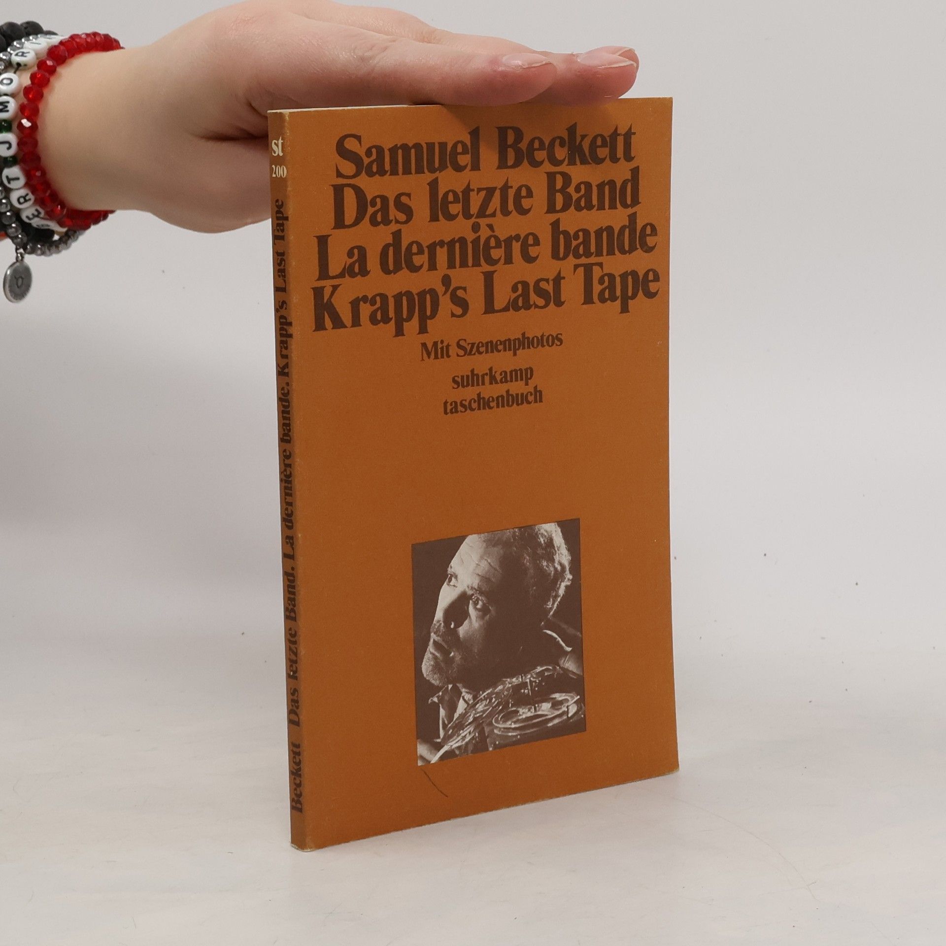 Samuel Beckett Das letzte Band. Krapp's Last Tape. La dernière bande