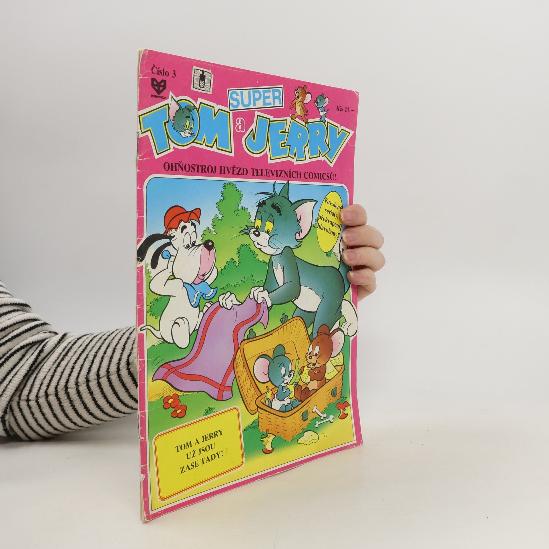 Collectif d'auteurs Super Tom a Jerry : ohňostroj hvězd televizních comicsů. Číslo 3