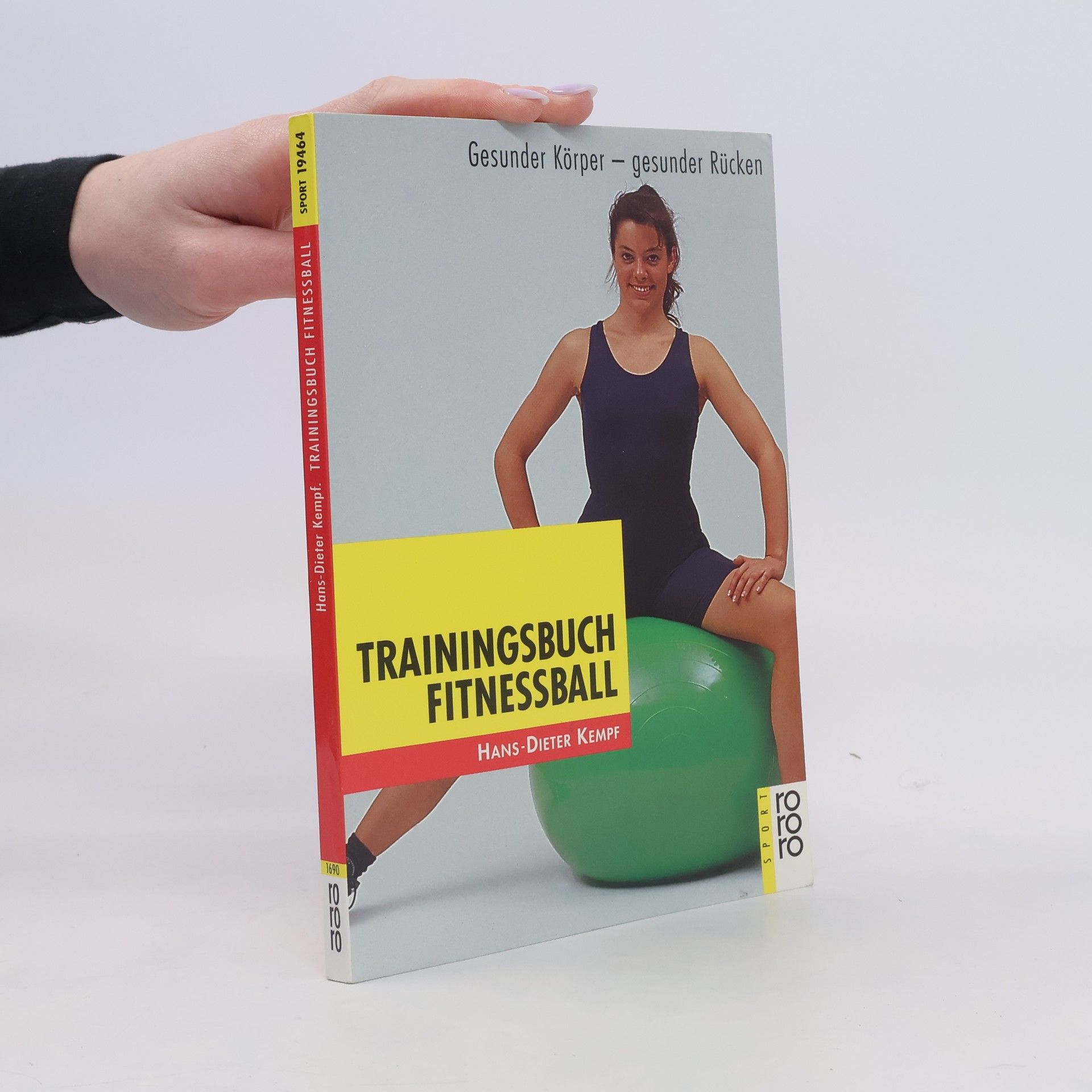Hans-Dieter Kempf Trainingsbuch Fitnessball