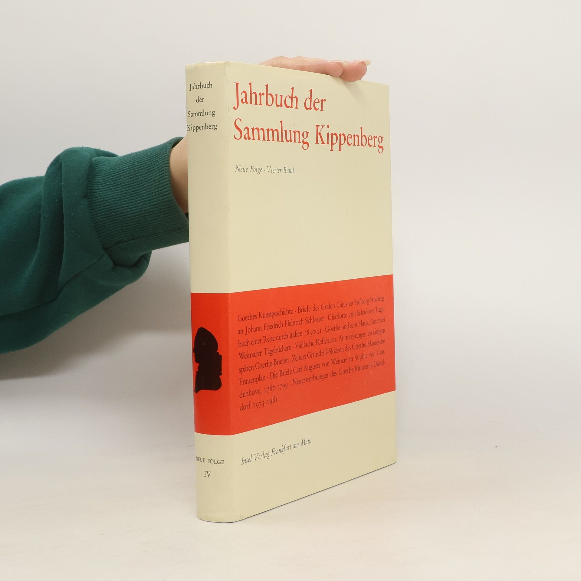 kolektiv Jahrbuch der Sammlung Kippenberg IV. Neue Folge