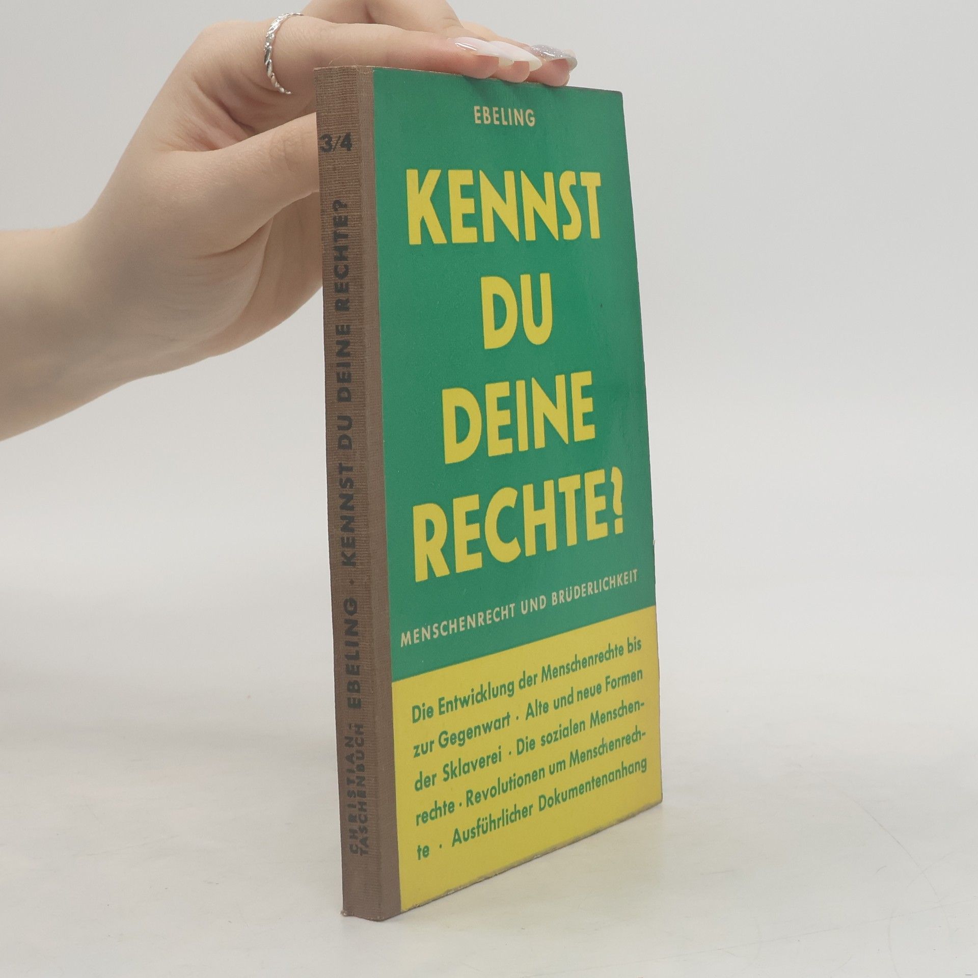 Hermann Ebeling Kennst du Deine Rechte?