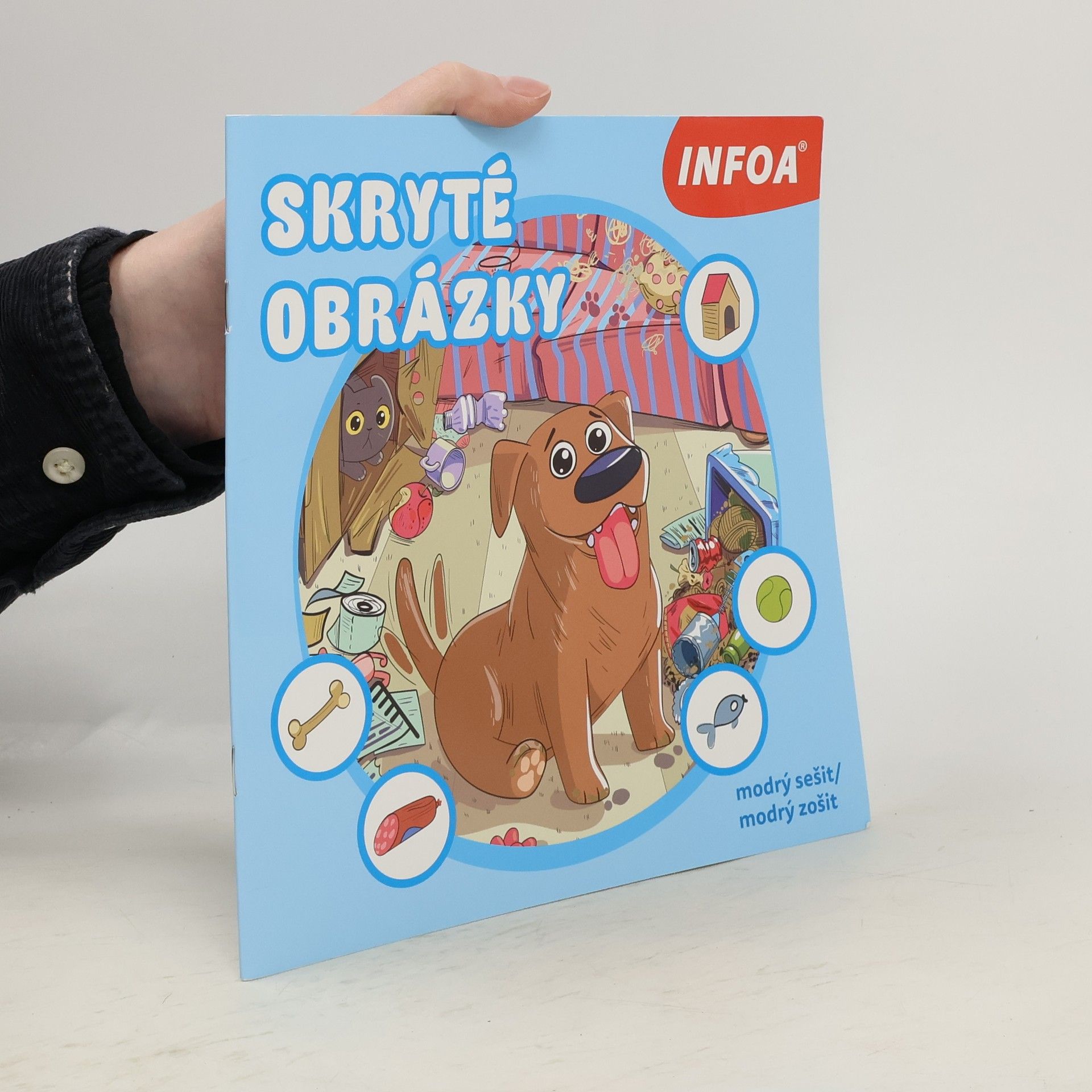 kolektiv Skryté obrázky. Modrý sešit