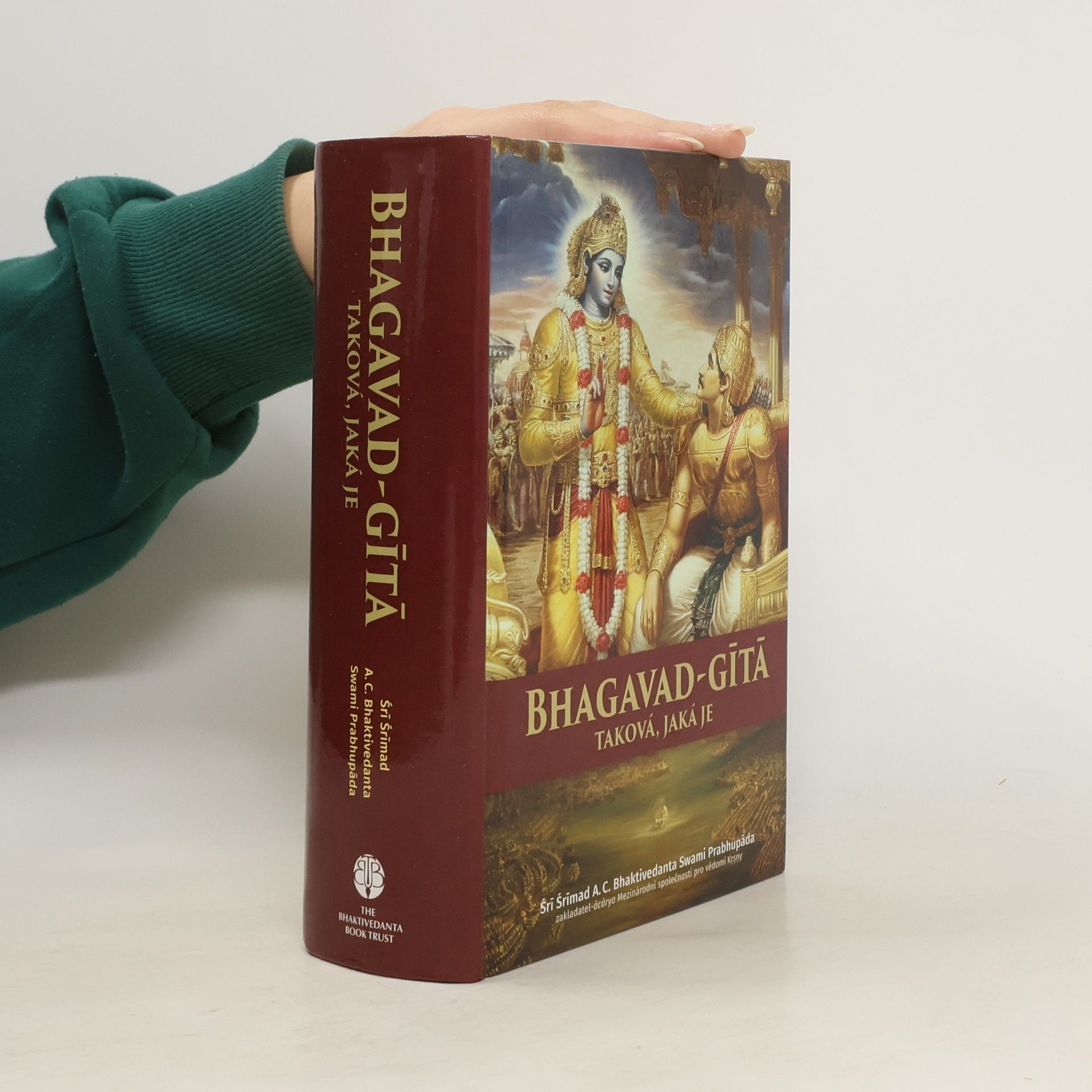 A.C. Bhaktivedanta Swami Prabhupada Bhagavad-gítá taková, jaká je (sanskrtsky)