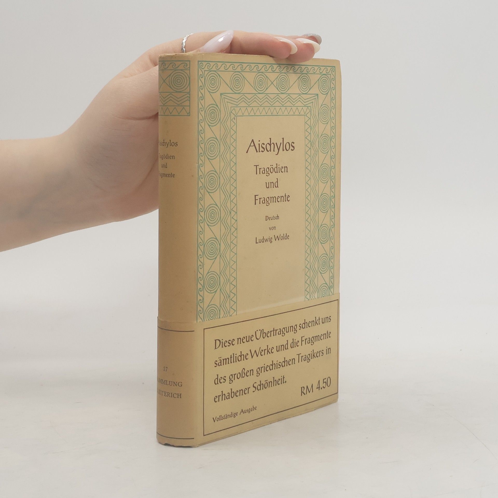 Aischylos Tragödien und Fragmente