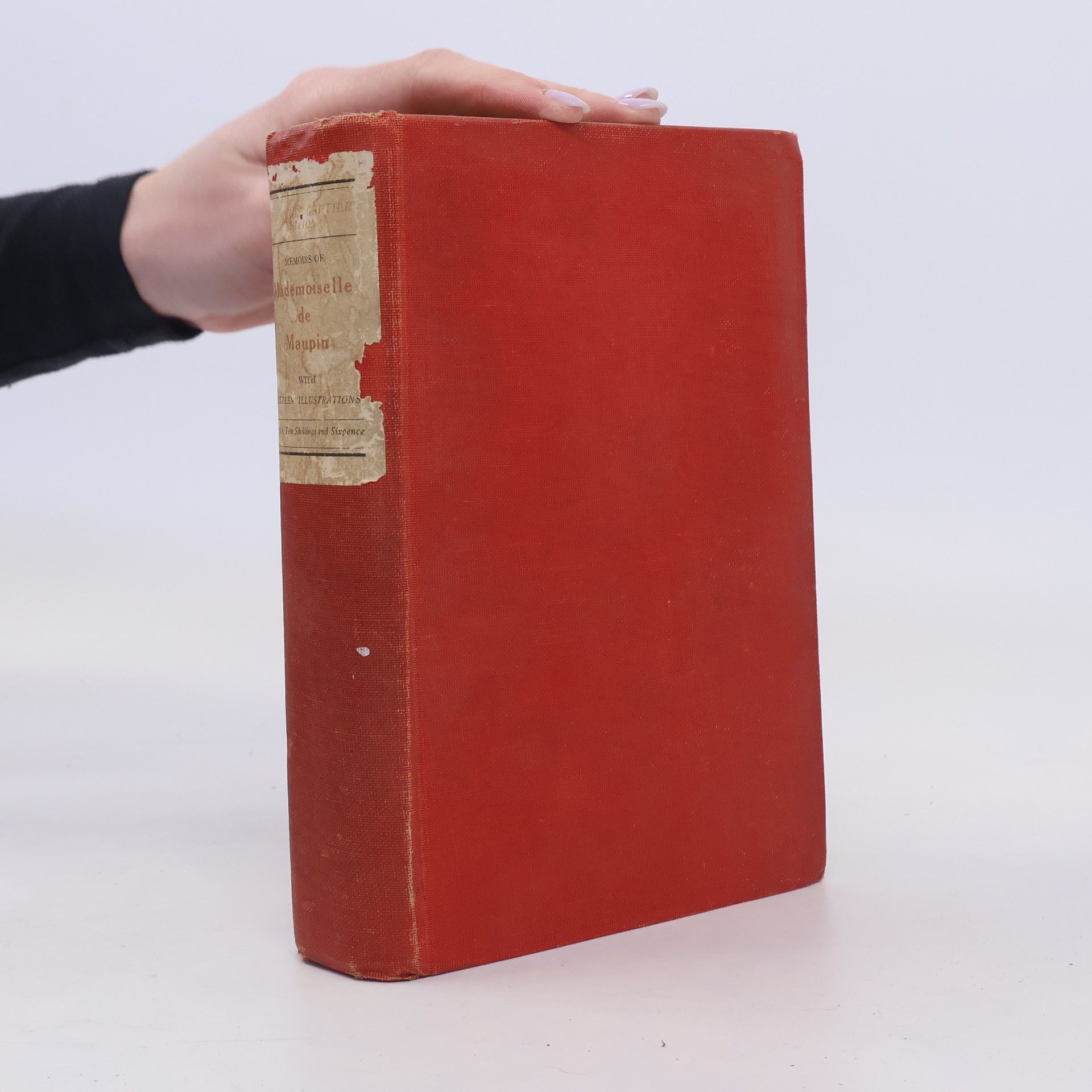 Théophile Gautier Mademoiselle de Maupin. Illustrated