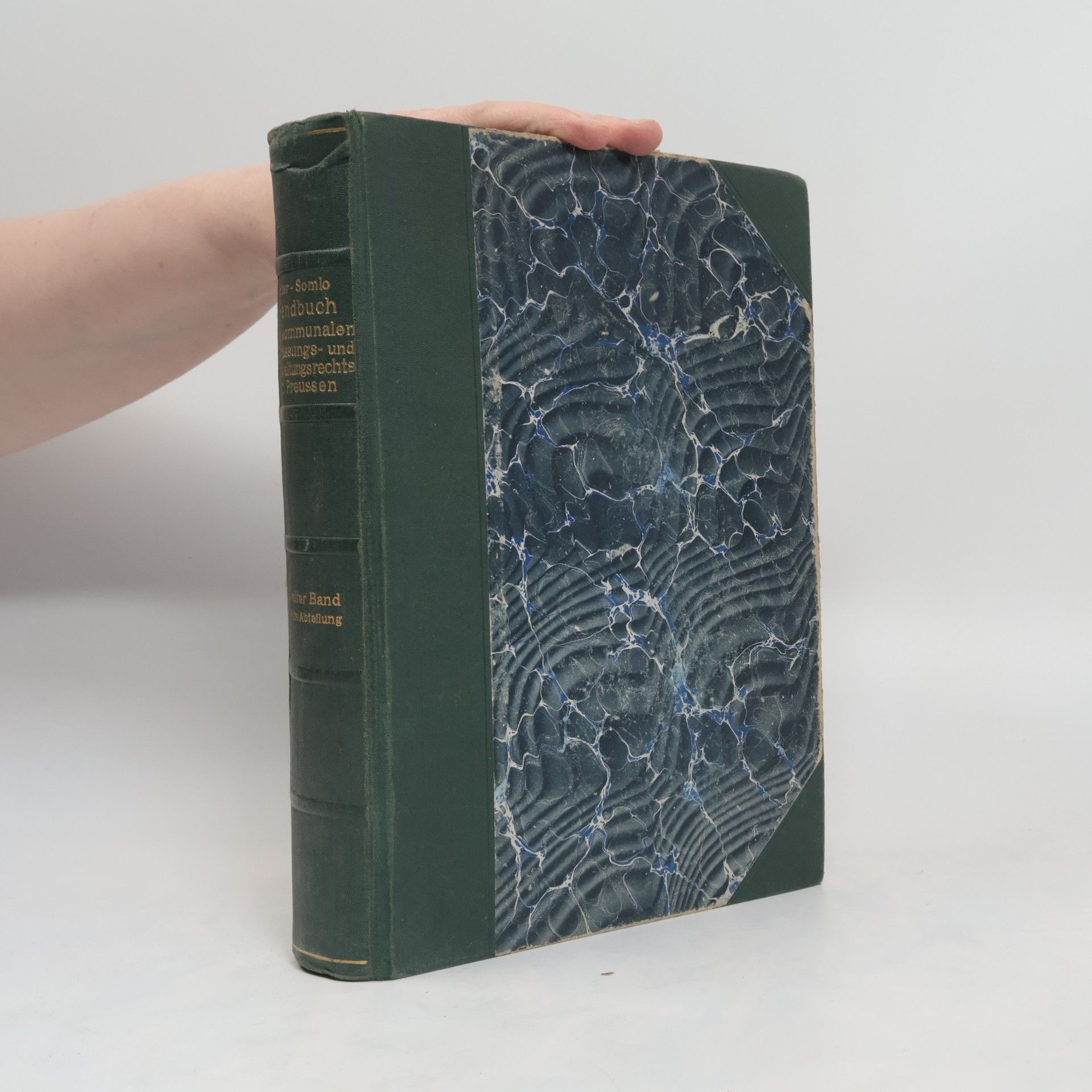 Fritz Stier-Somlo Handbuch des kommunalen Verfassung- und Verwaltungsrechts in Preußen 2
