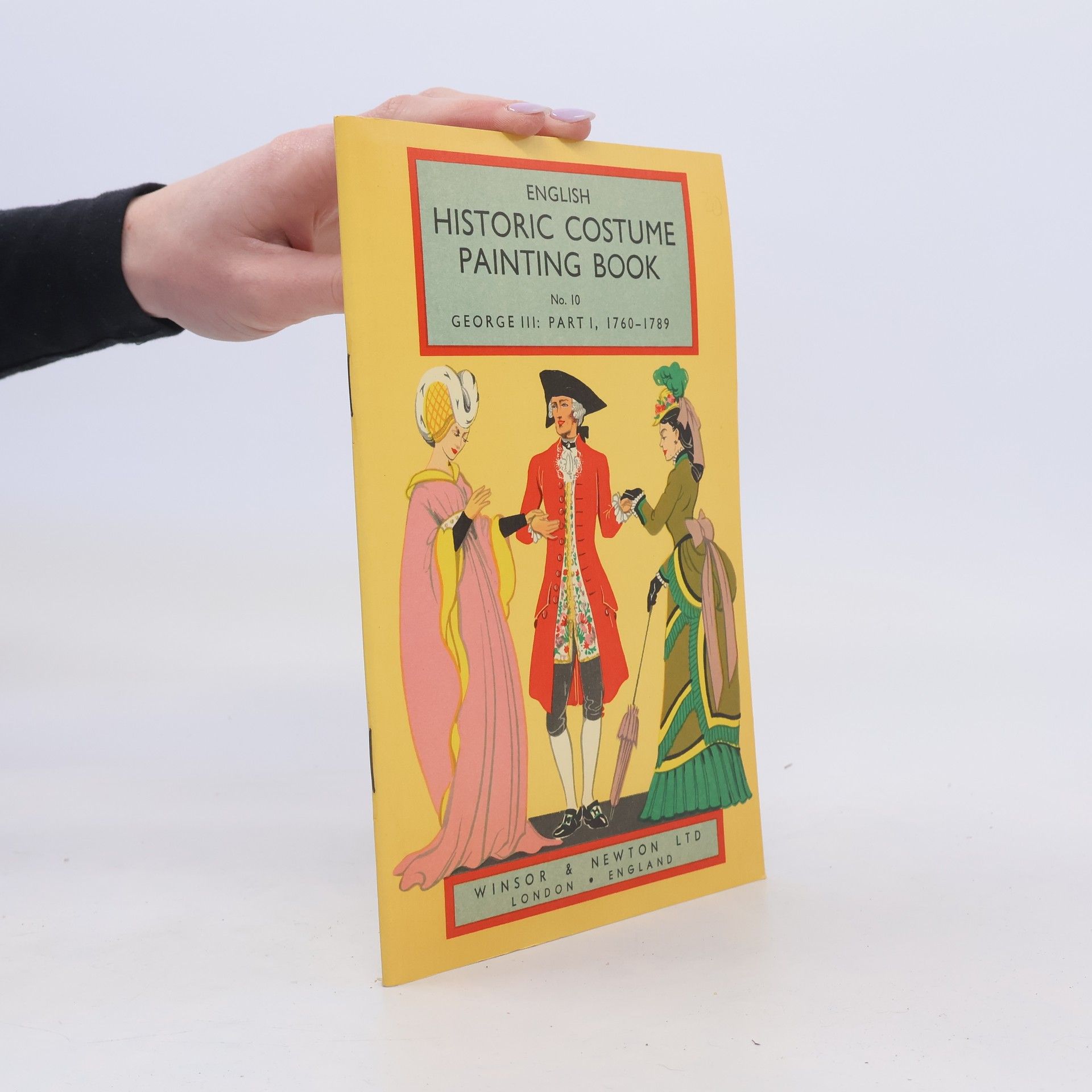 Kolektiv autorů English Historic Costume Painting Book No. 10