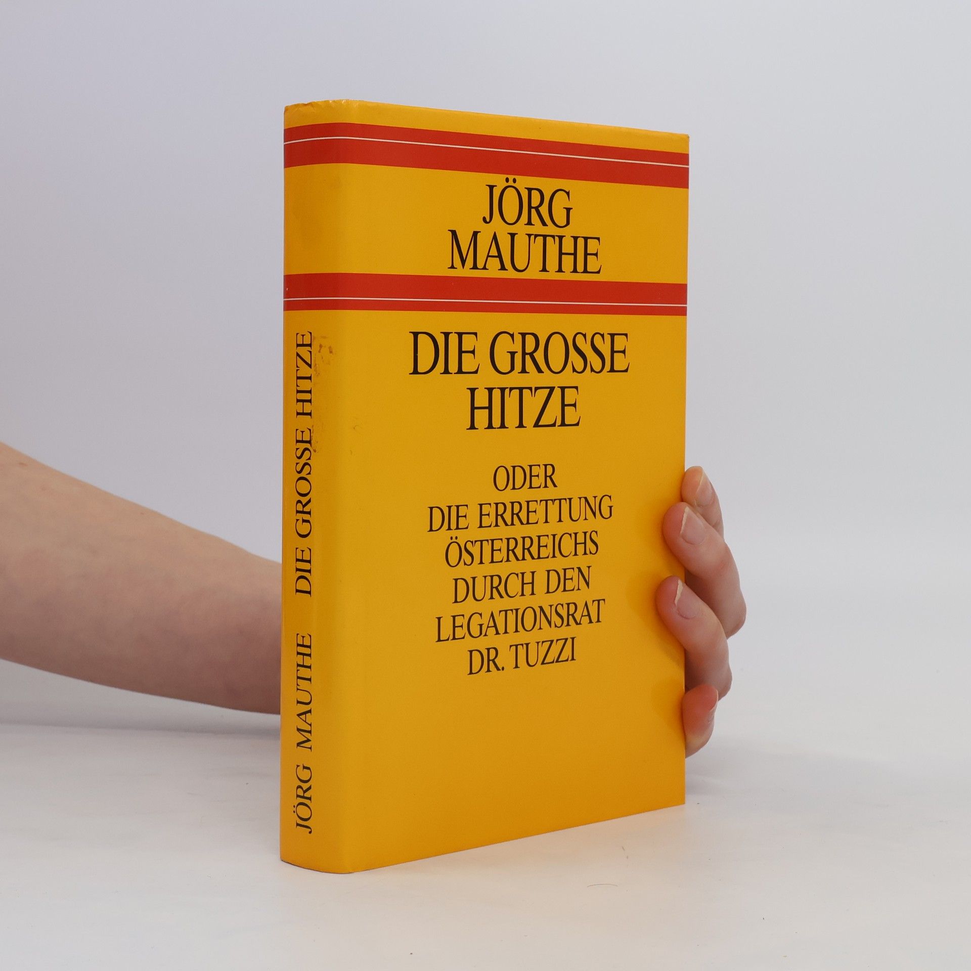 Jörg Mauthe Die grosse Hitze oder die Errettung Österreichs durch den Legationsrat Dr. Tuzzi