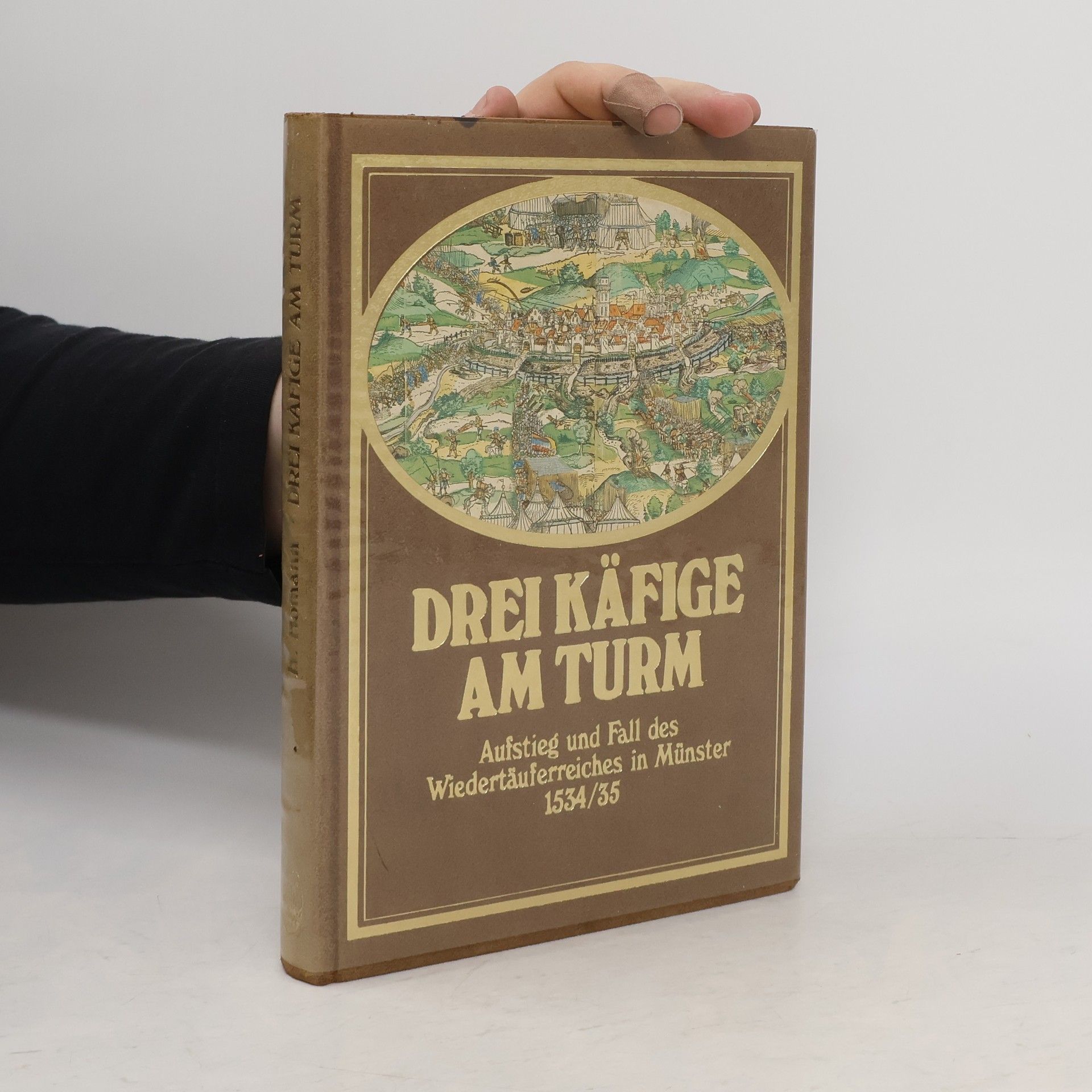 Hermann Homann Drei Käfige am Turm