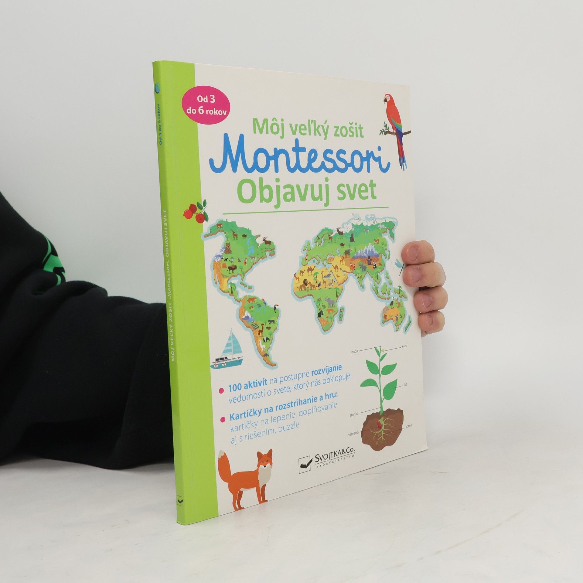 Christelle Guyot Môj veľký zošit Montessori Objavuj svet