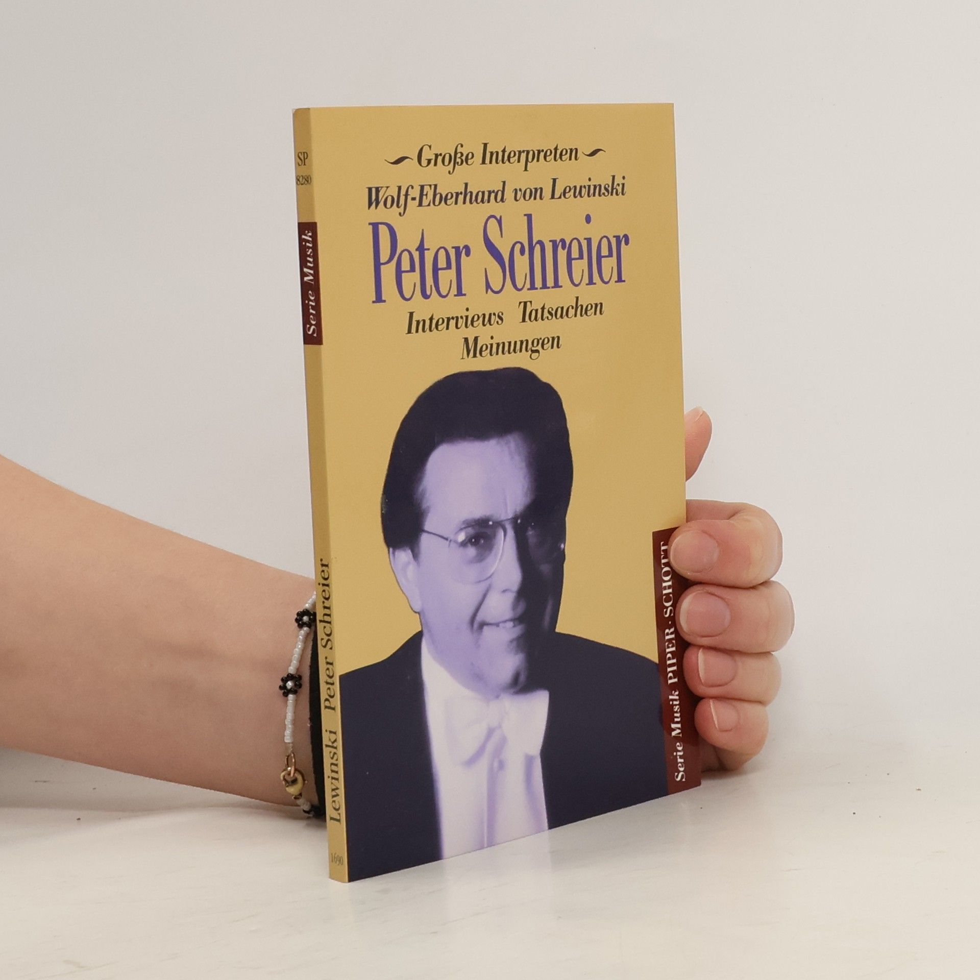 Wolf Eberhard von Lewinski Peter Schreier