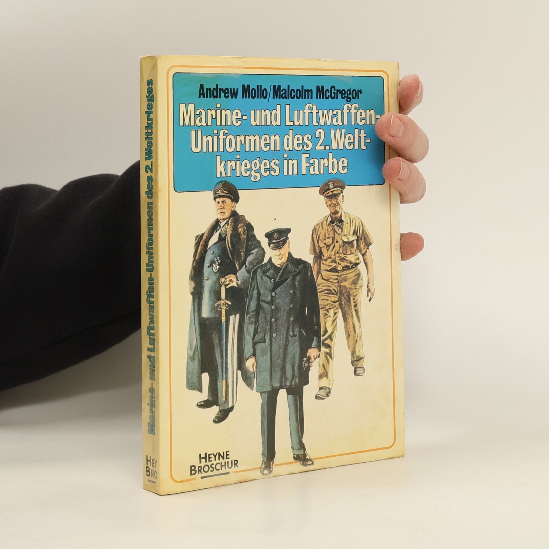 Andrew Mollo Marine- und Luftwaffen-Uniformen des 2. [Zweiten] Weltkrieges in Farbe