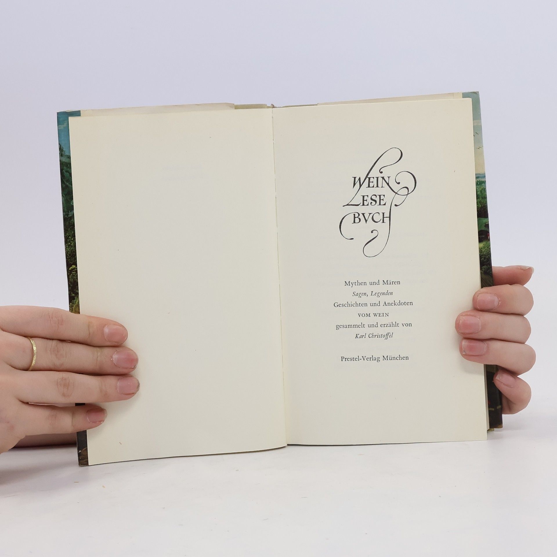 Karl Christoffel Weinlesebuch