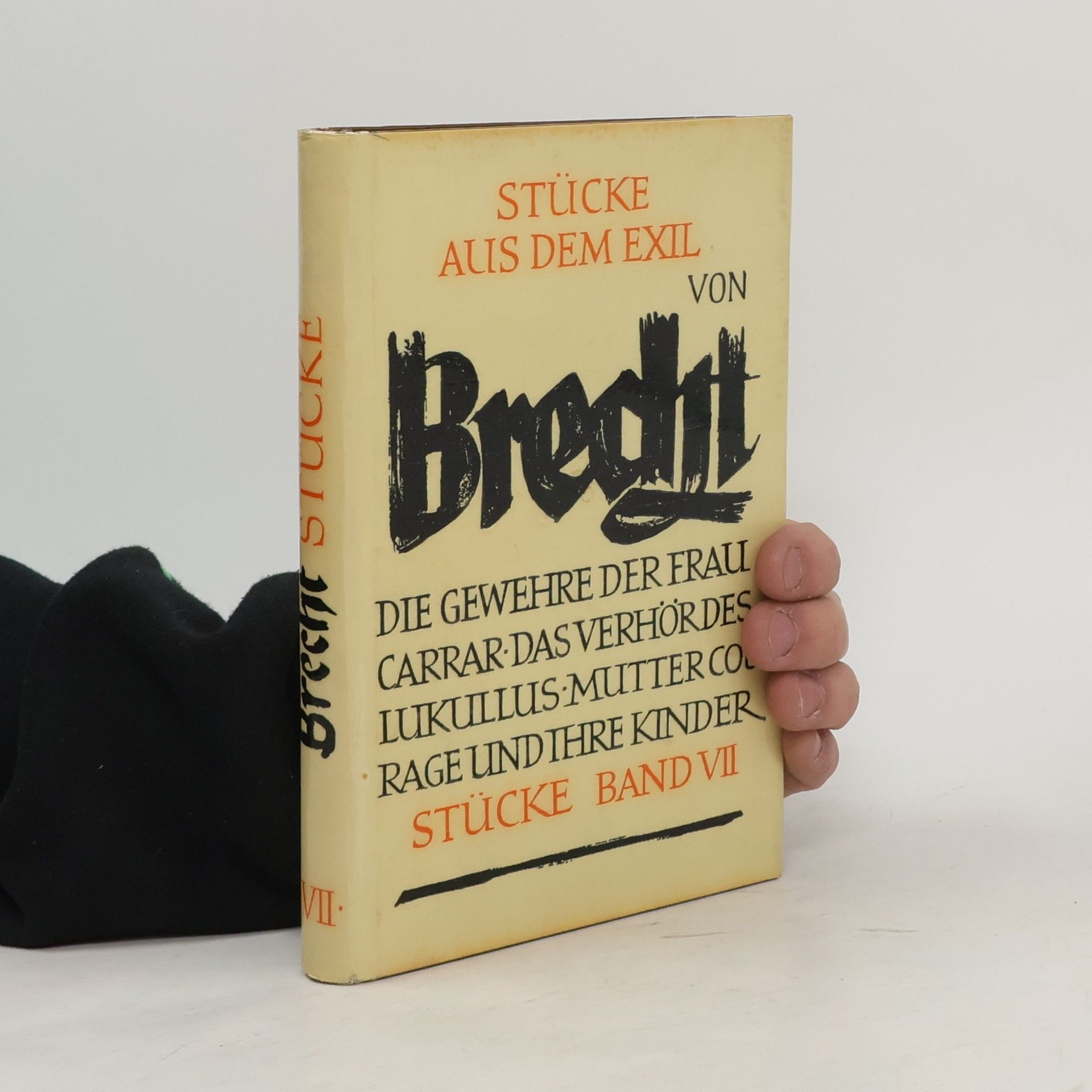 Bertolt Brecht Srücke aus dem Exil. Band VII