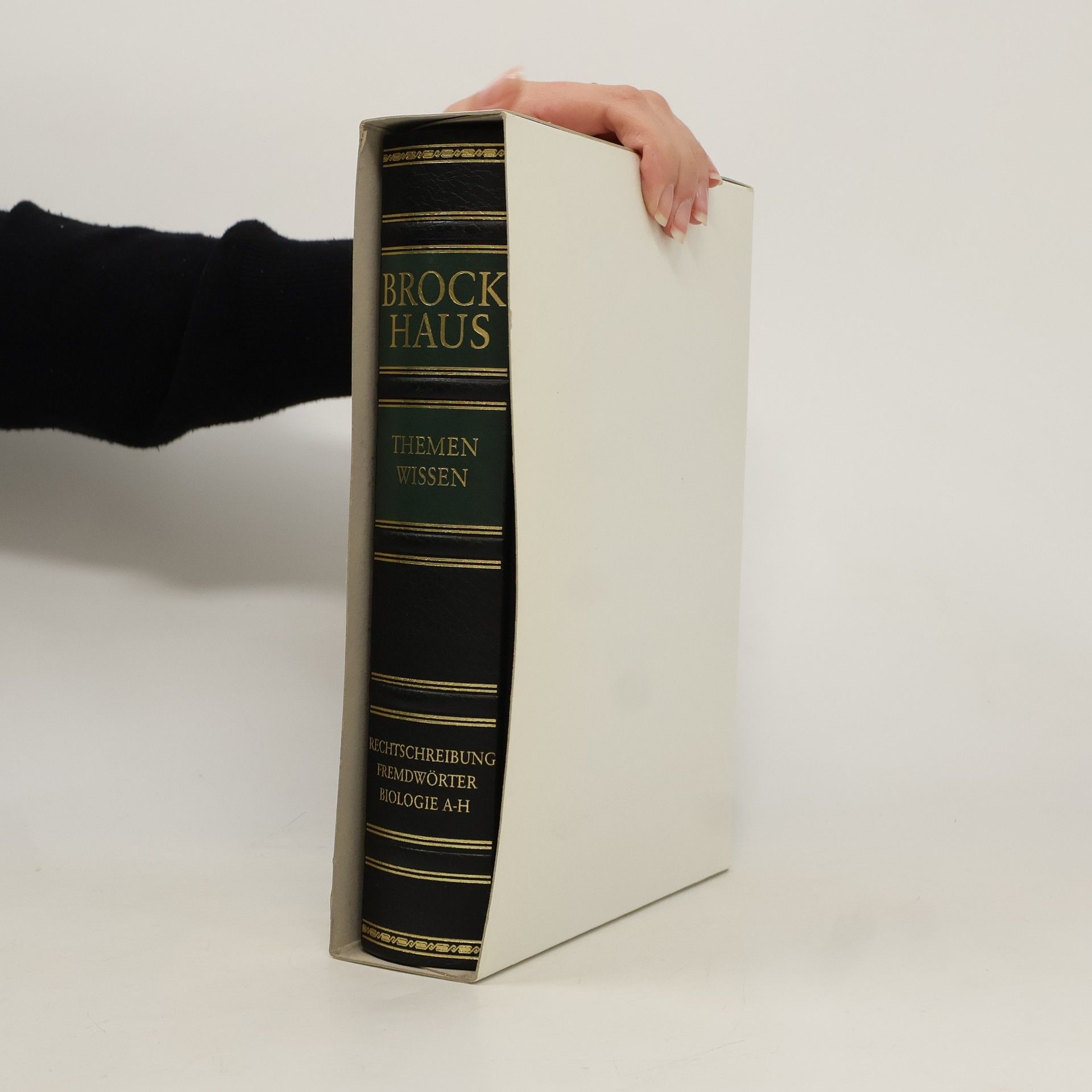 kolektiv Brockhaus Themenwissen. Rechtschreibung, Fremdwörter, Biologie A - H