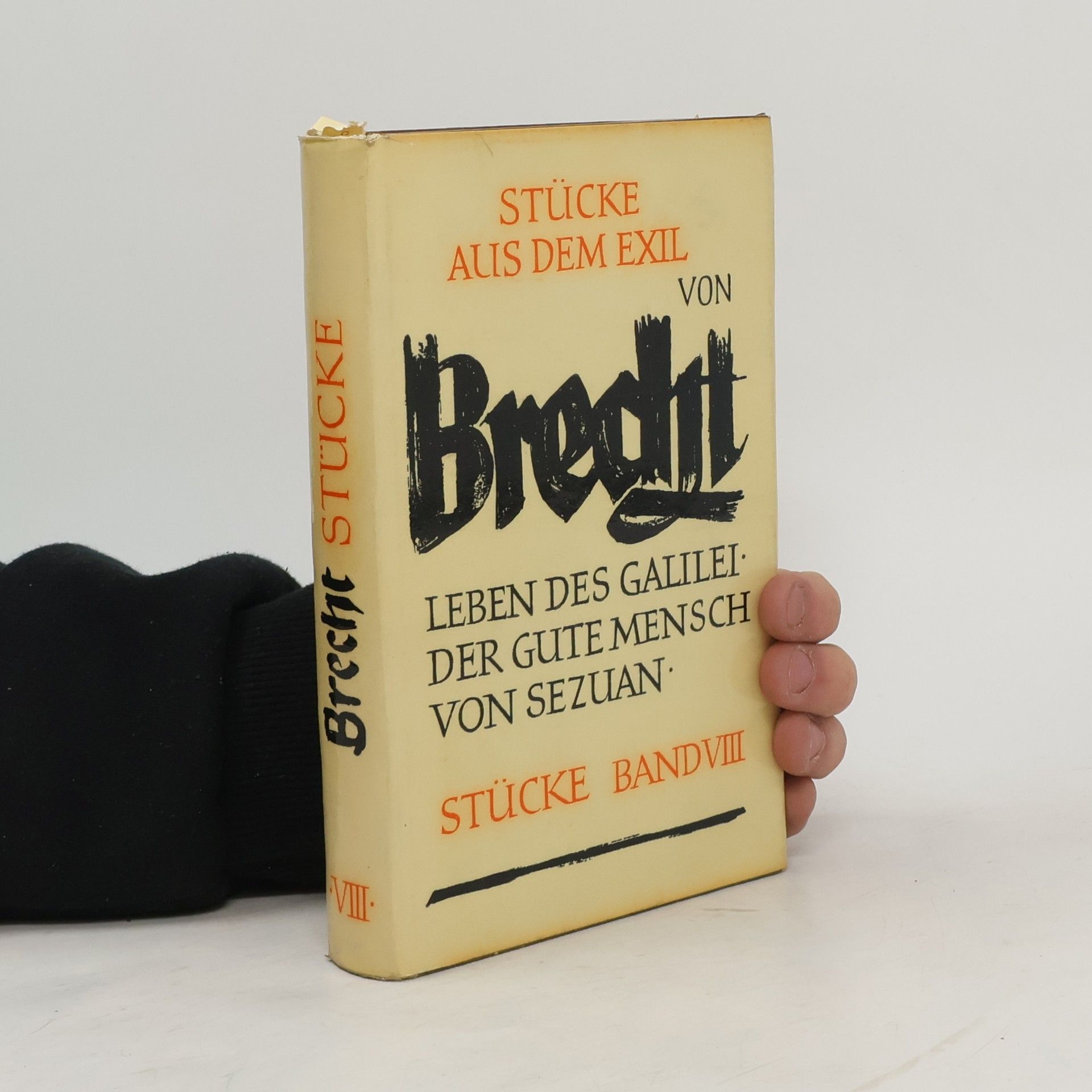 Bertolt Brecht Stücke aus dem Exil. Band VIII.