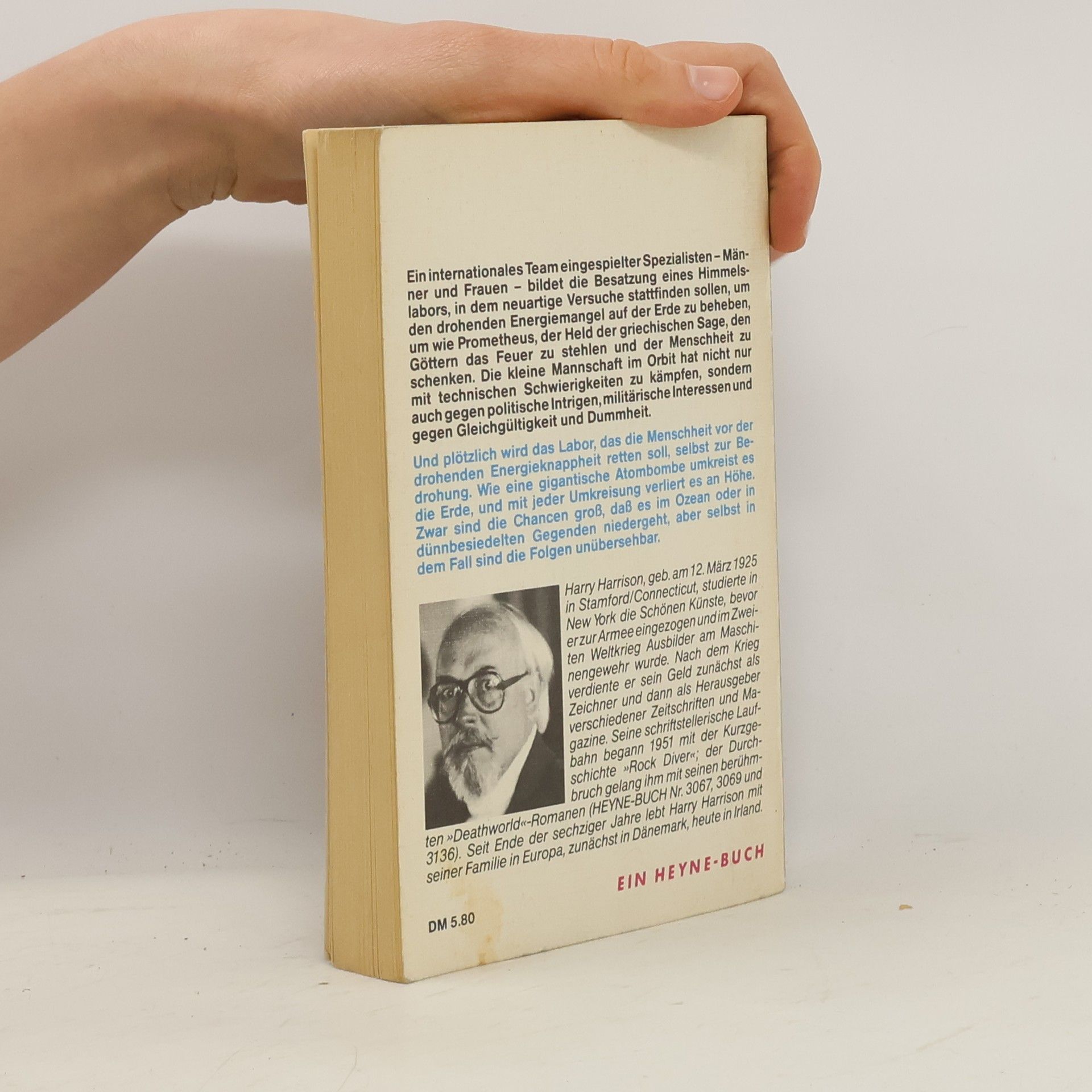 Harry Harrison Das Prometheus- Projekt.