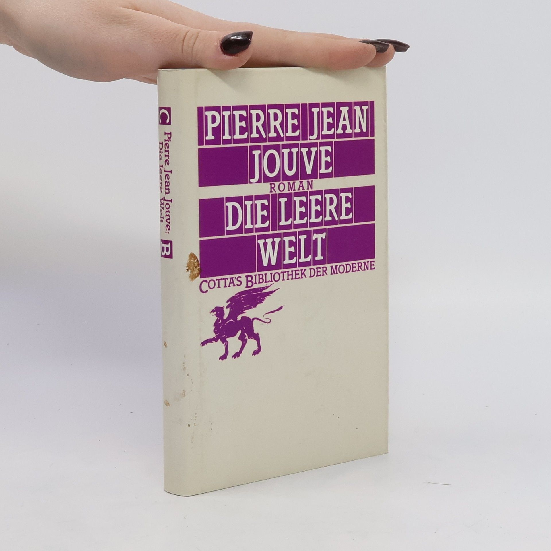 Pierre Jean Jouve Die leere Welt