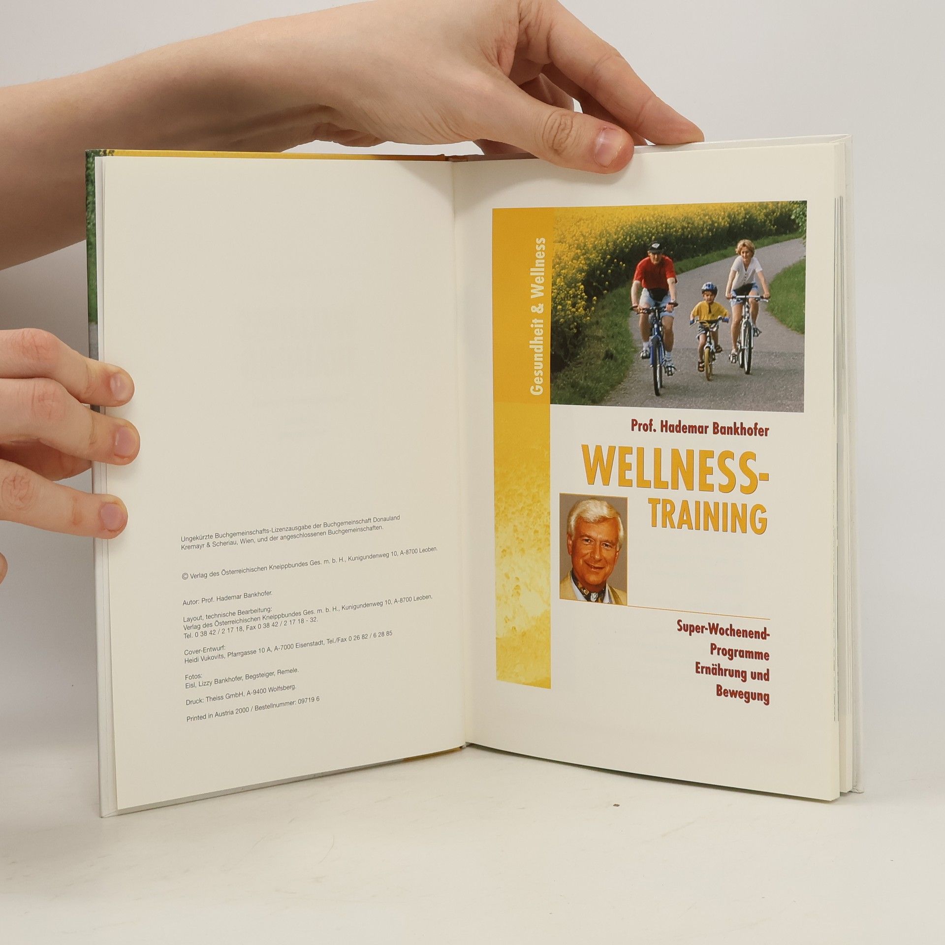 Hademar Bankhofer Wellnesstraining