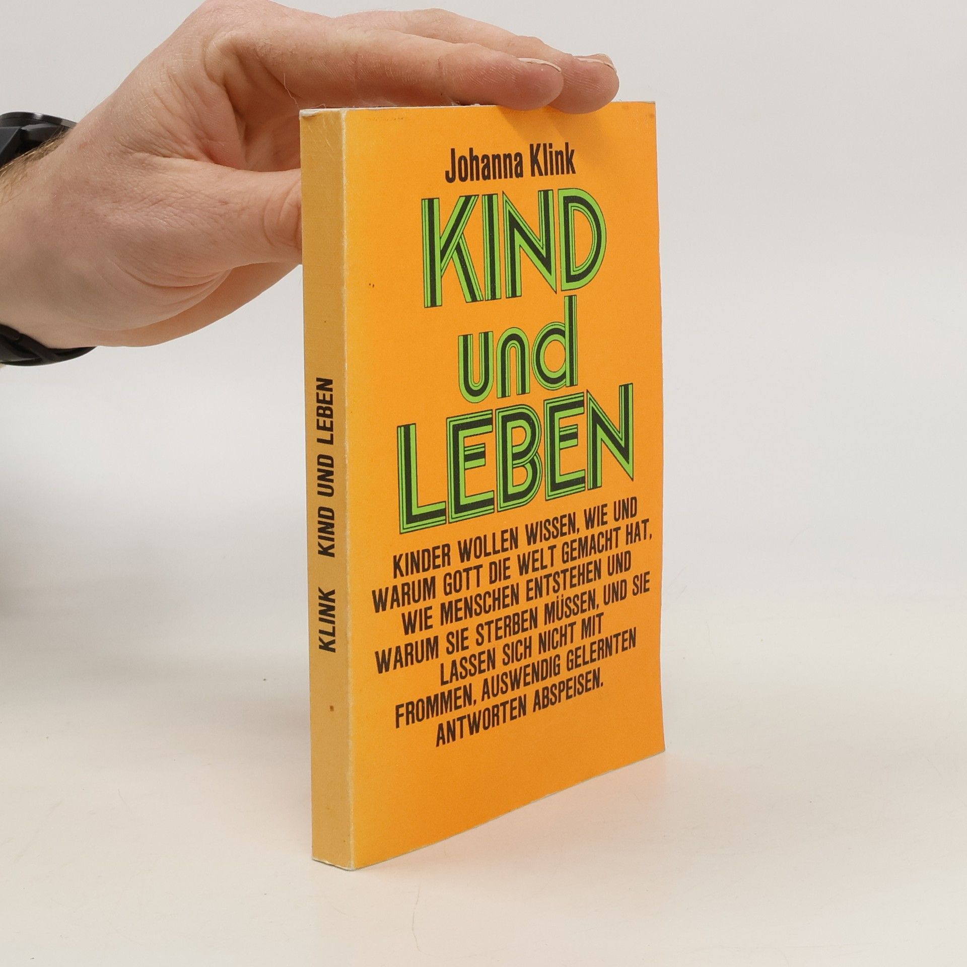 Johanna Louise Klink Kind und Leben