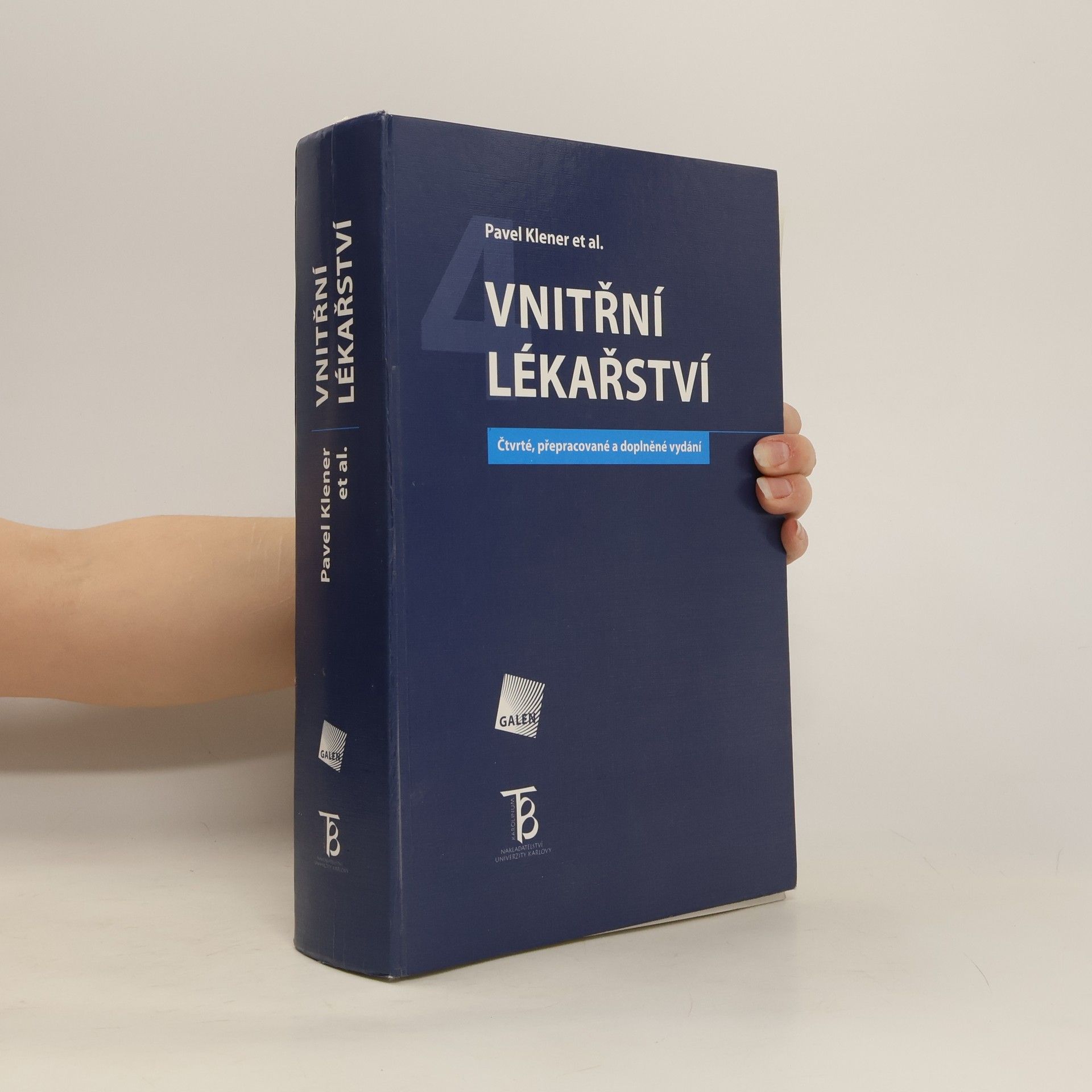 Pavel Klener Vnitřní lékařství