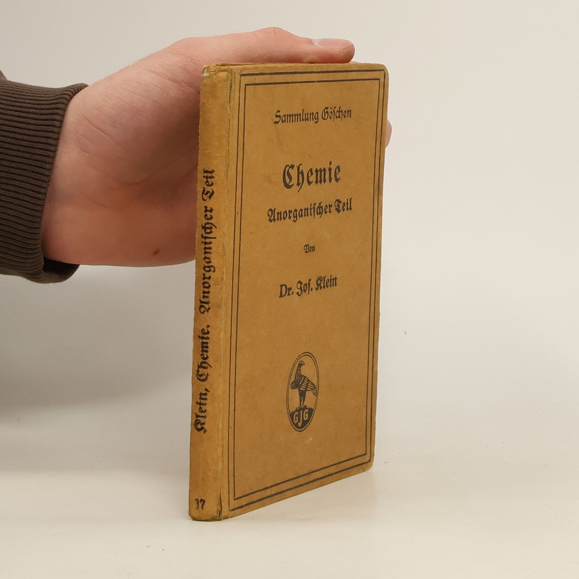 Joseph Klein Chemie. Anorganischer Teil