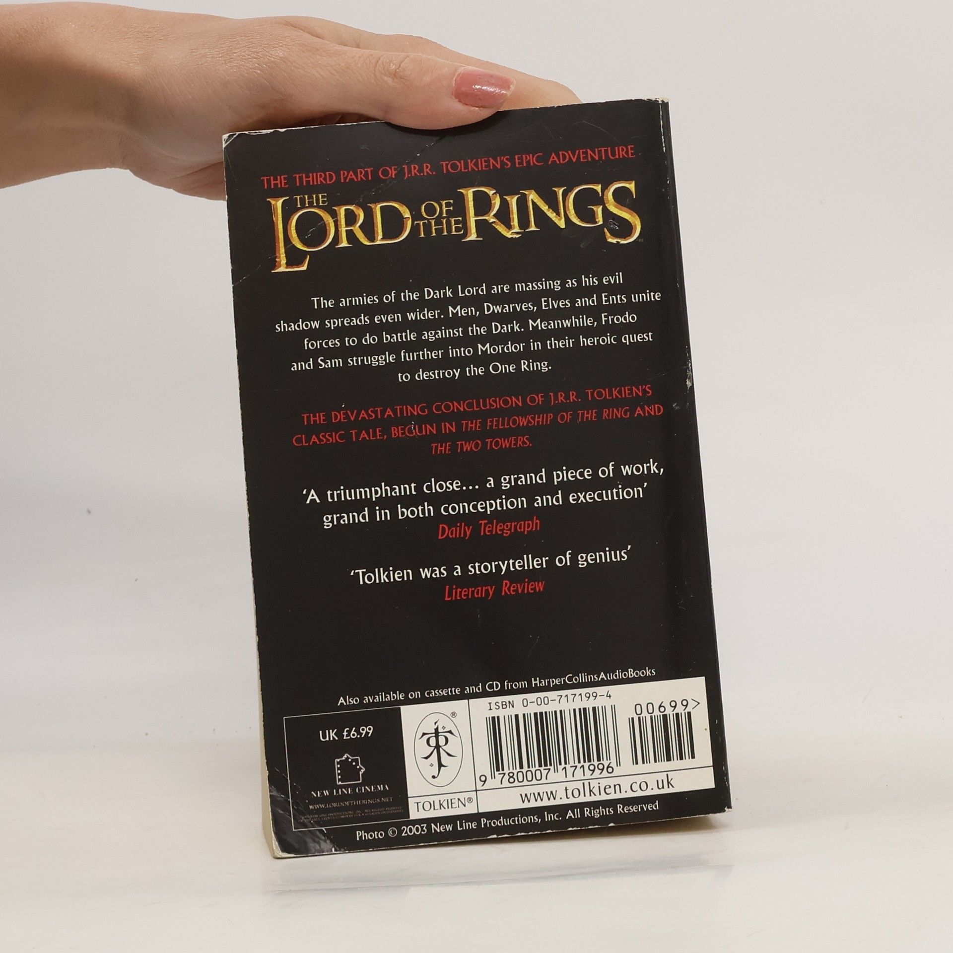 J. R. R. Tolkien The Lord of the Rings 3. The Return of the King