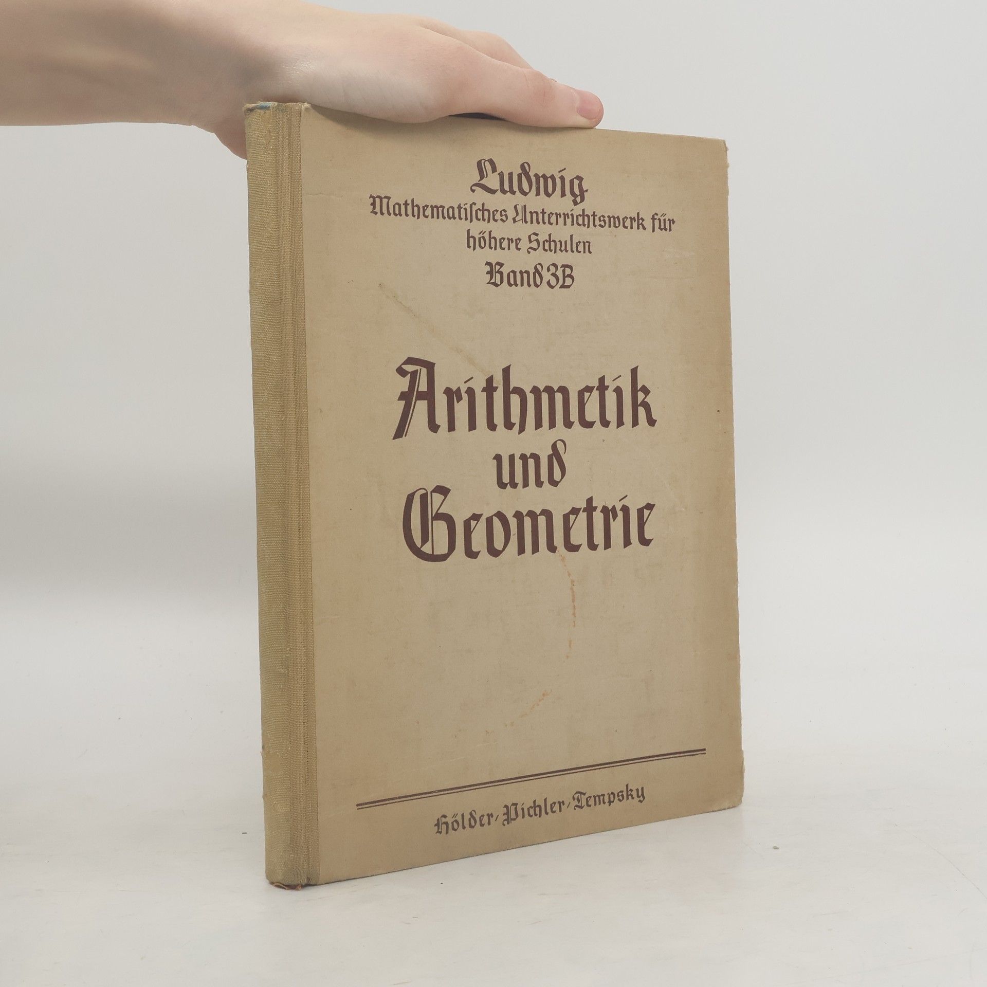 Anna Diſſe Arithmetik und Geometrie. Band 3B