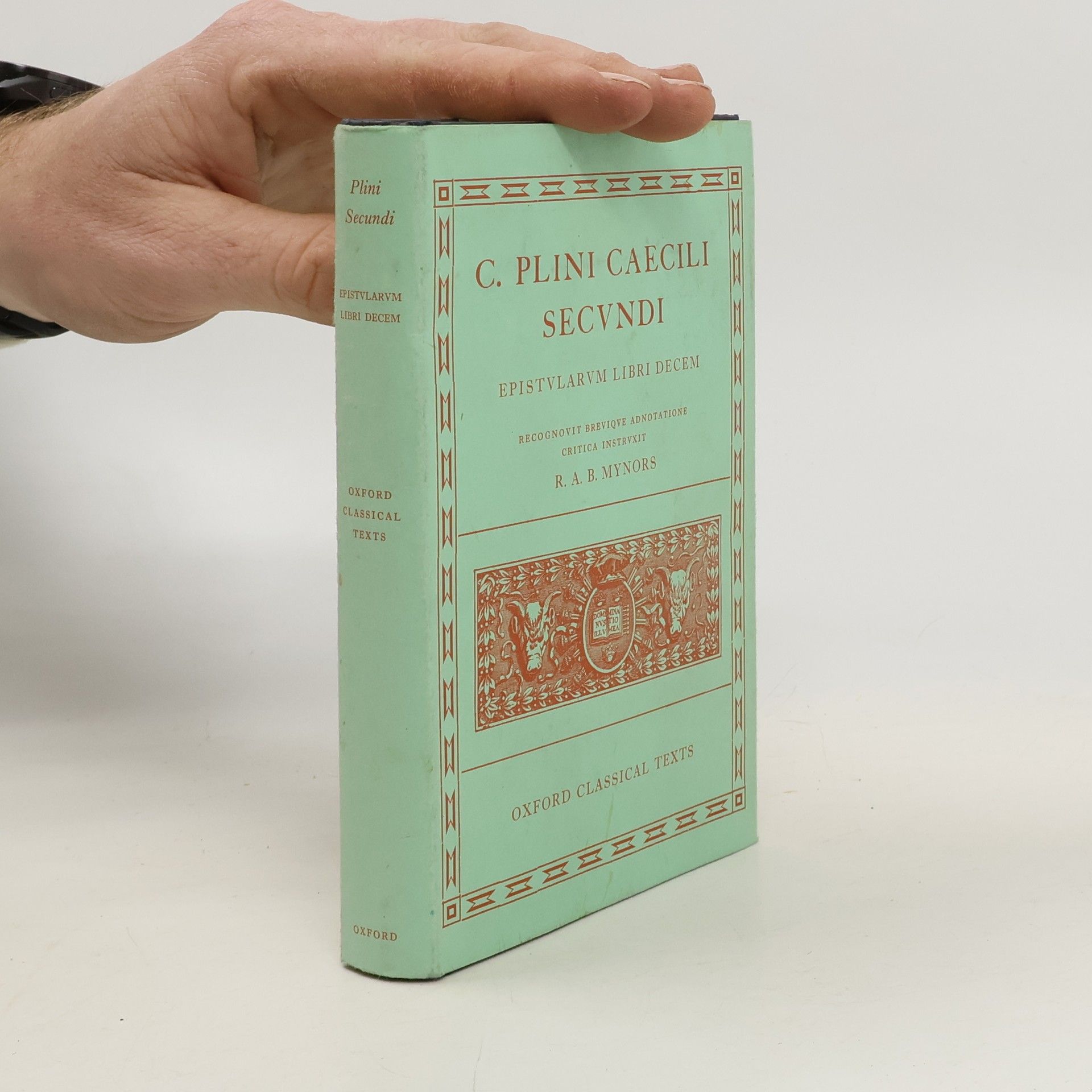 Plinius der Jüngere Epistularum Libri Decem