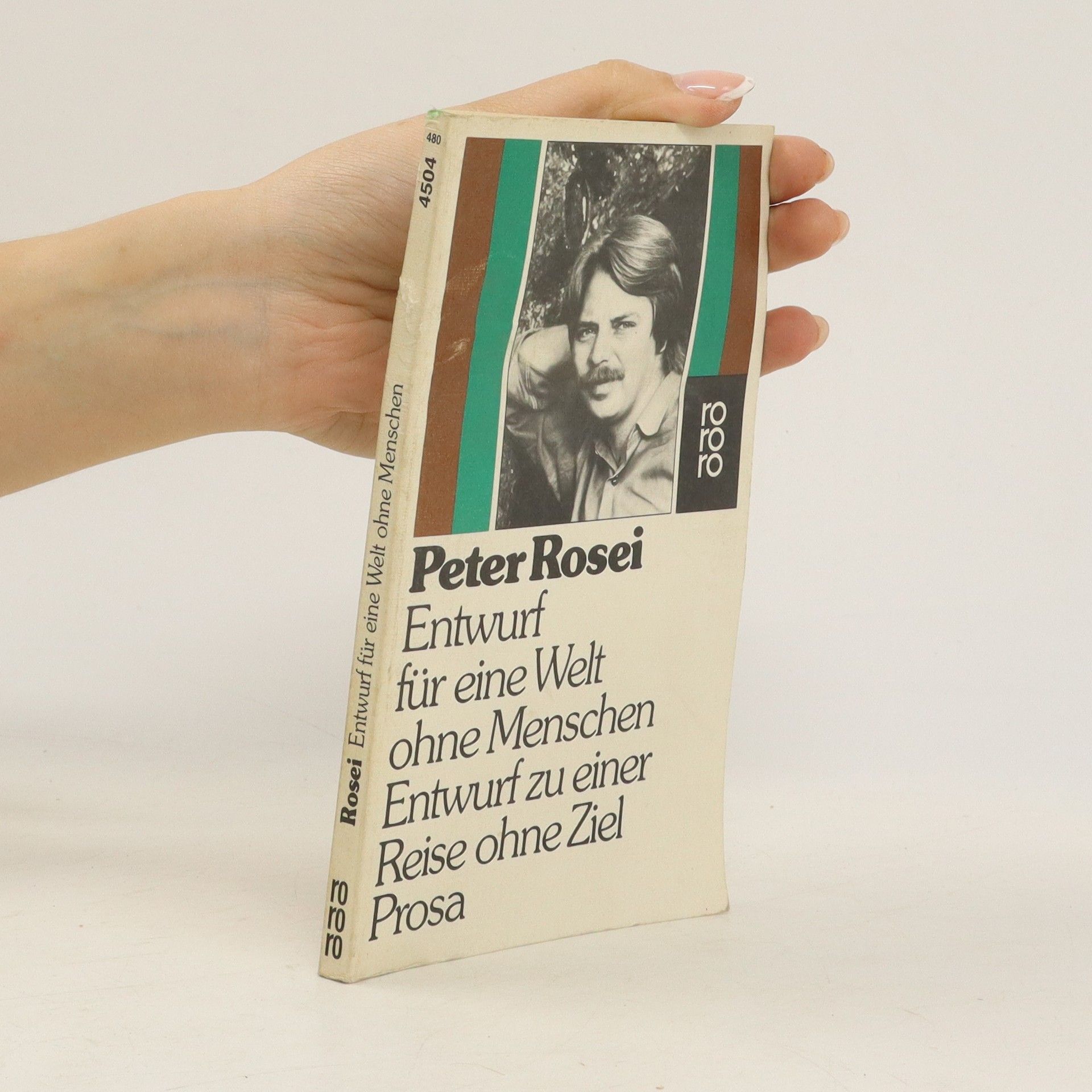 Peter Rosei Entwurf für eine Welt ohne Menschen