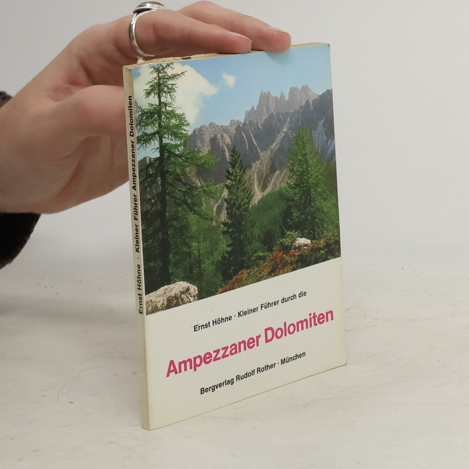 Ernst Höhne Führer durch die Ampezzaner Dolomiten