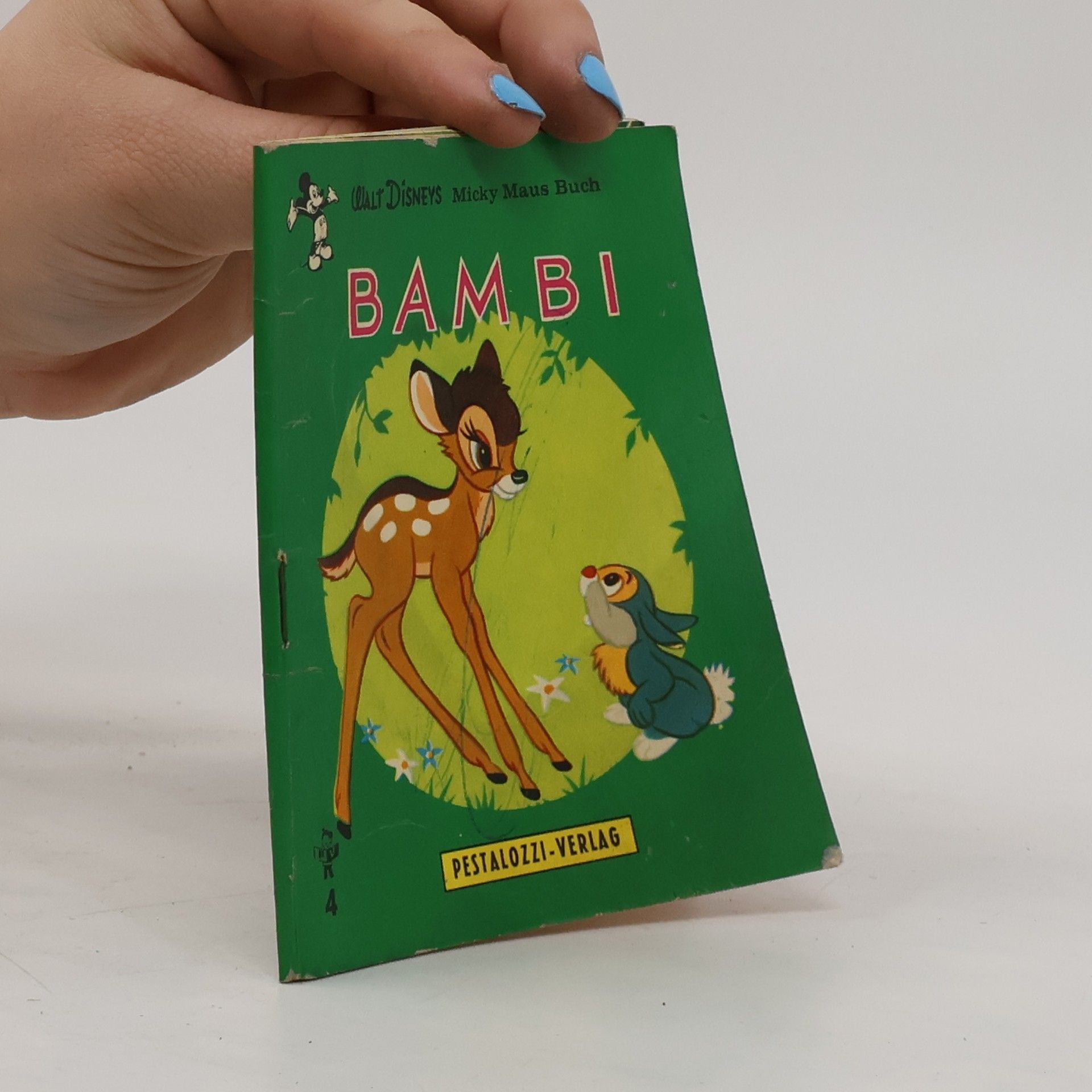 kolektiv Micky Maus Buch. Bambi