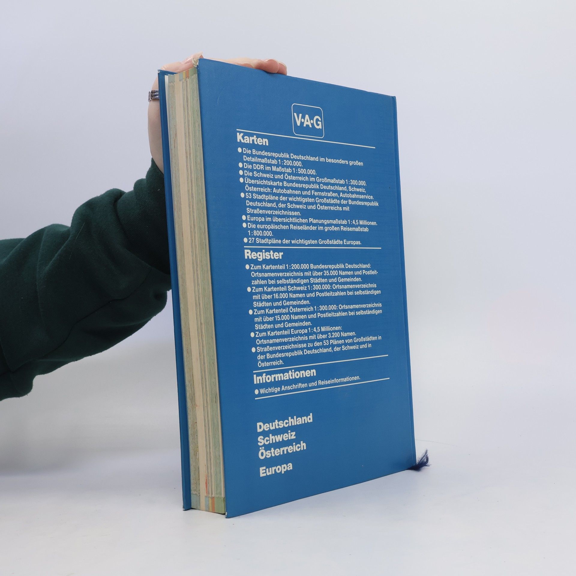 Autorenkollektiv Der grosse V.A.G. Atlas 88/89