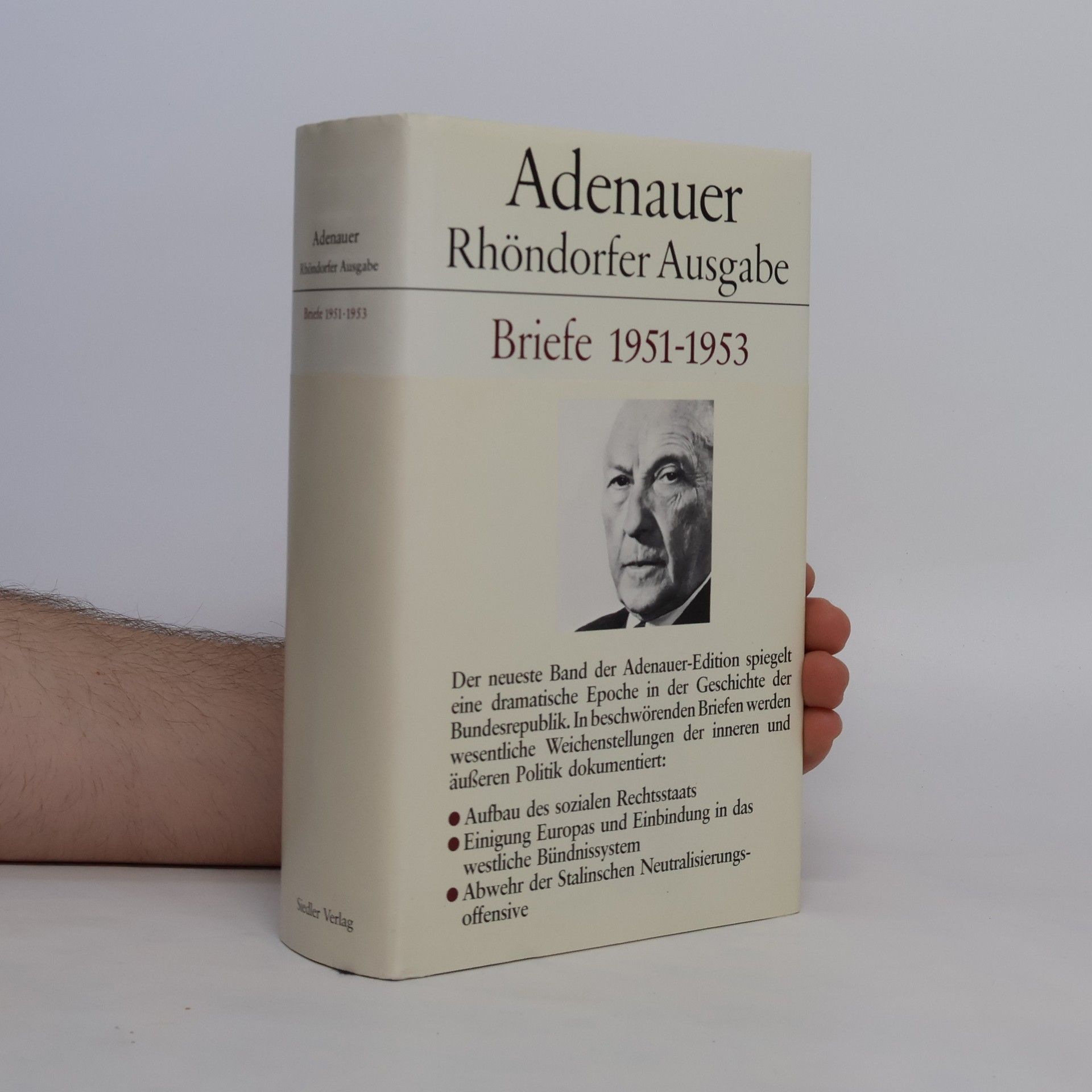 Konrad Adenauer Briefe 1951-1953