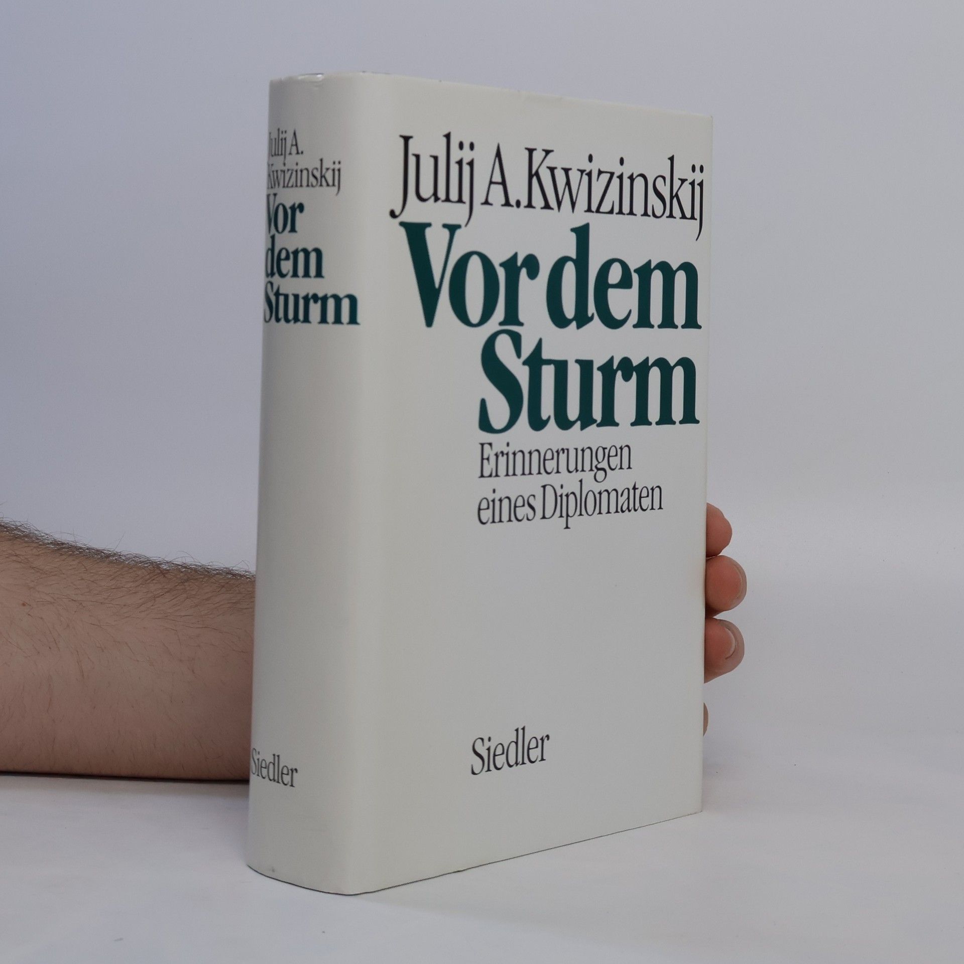 Julij A. Kvicinskij Vor dem Sturm