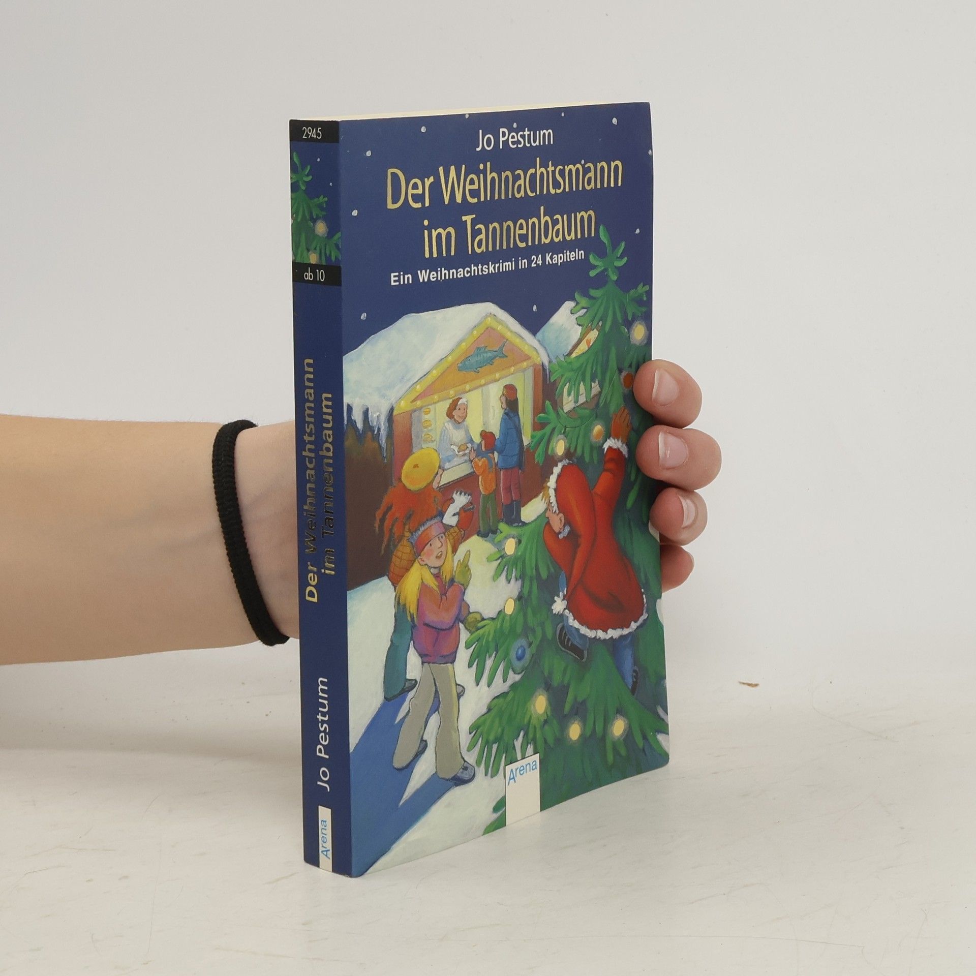 Jo Pestum Der Weihnachtsmann im Tannenbaum